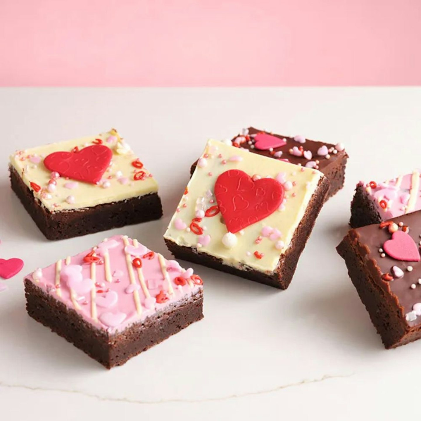 Lola's Cupcakes Valentine's Brownies