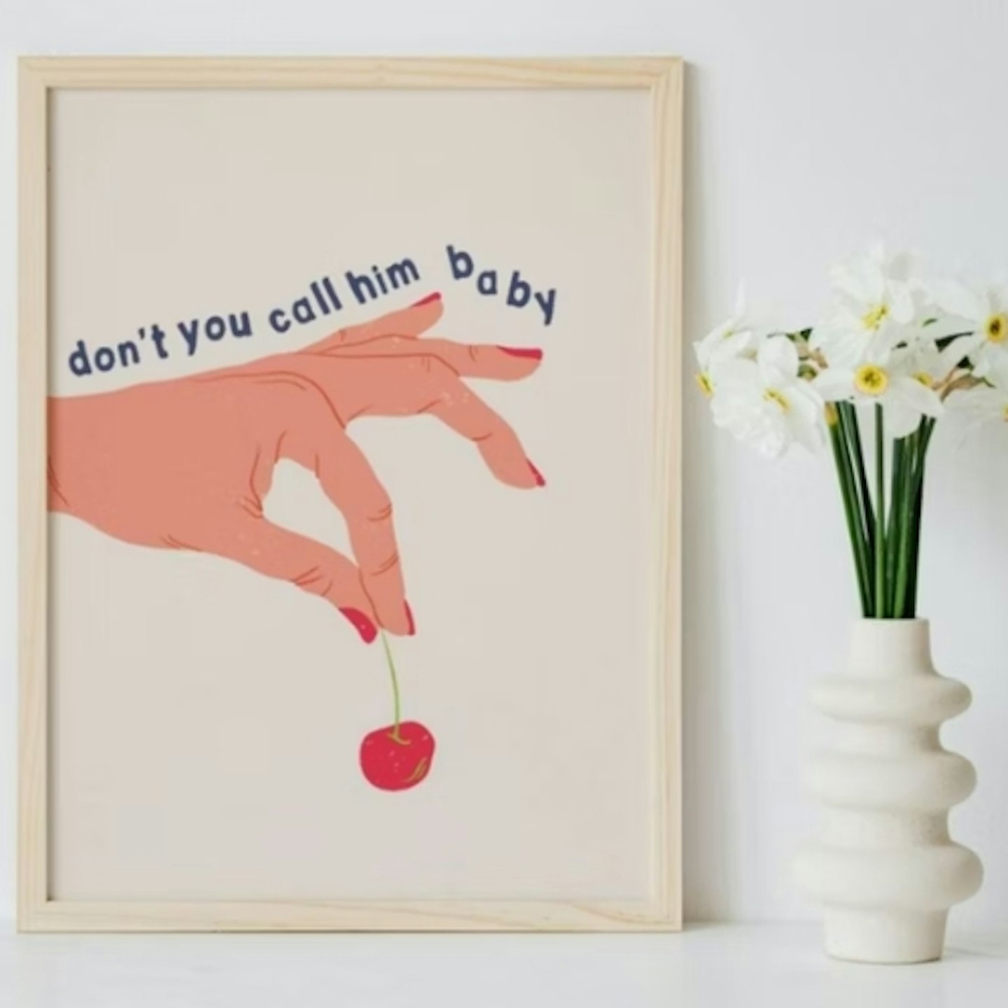 Moo & May Studio Cherry Harry Styles Print