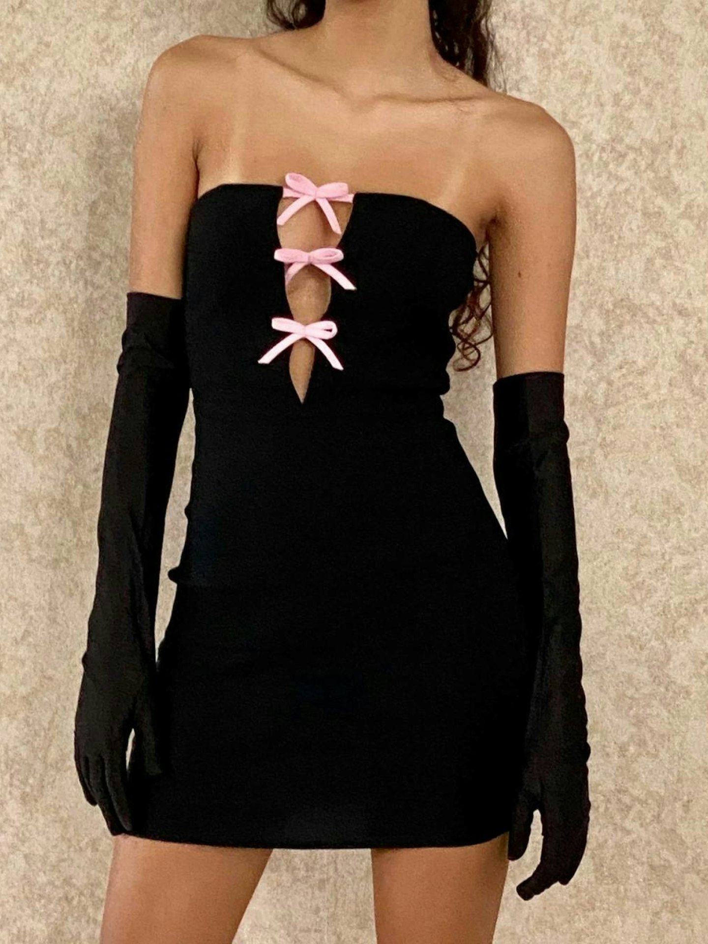 Novara Mini Dress In Black