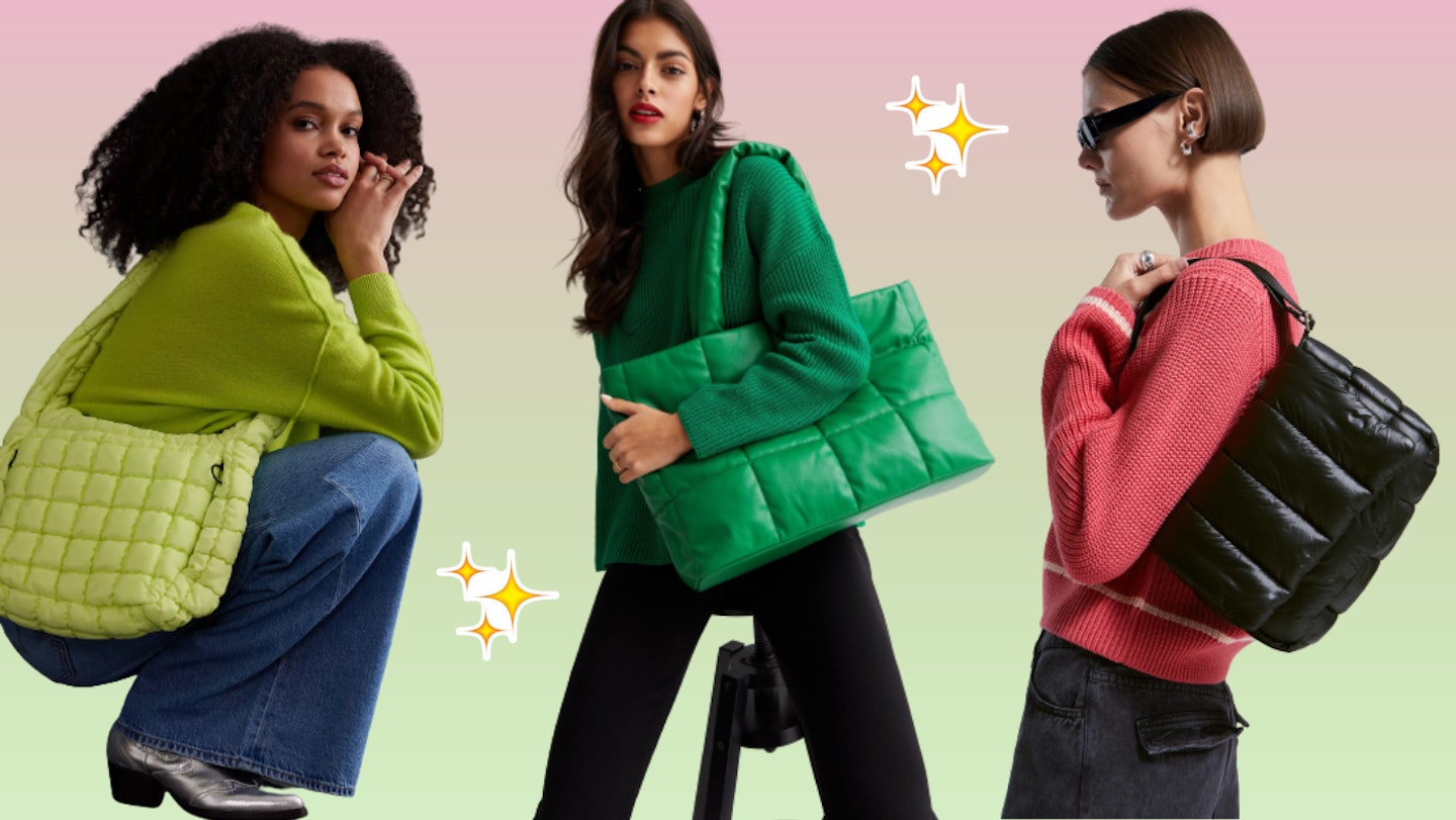 13 puffer bags that will make your outfit instantly more cool