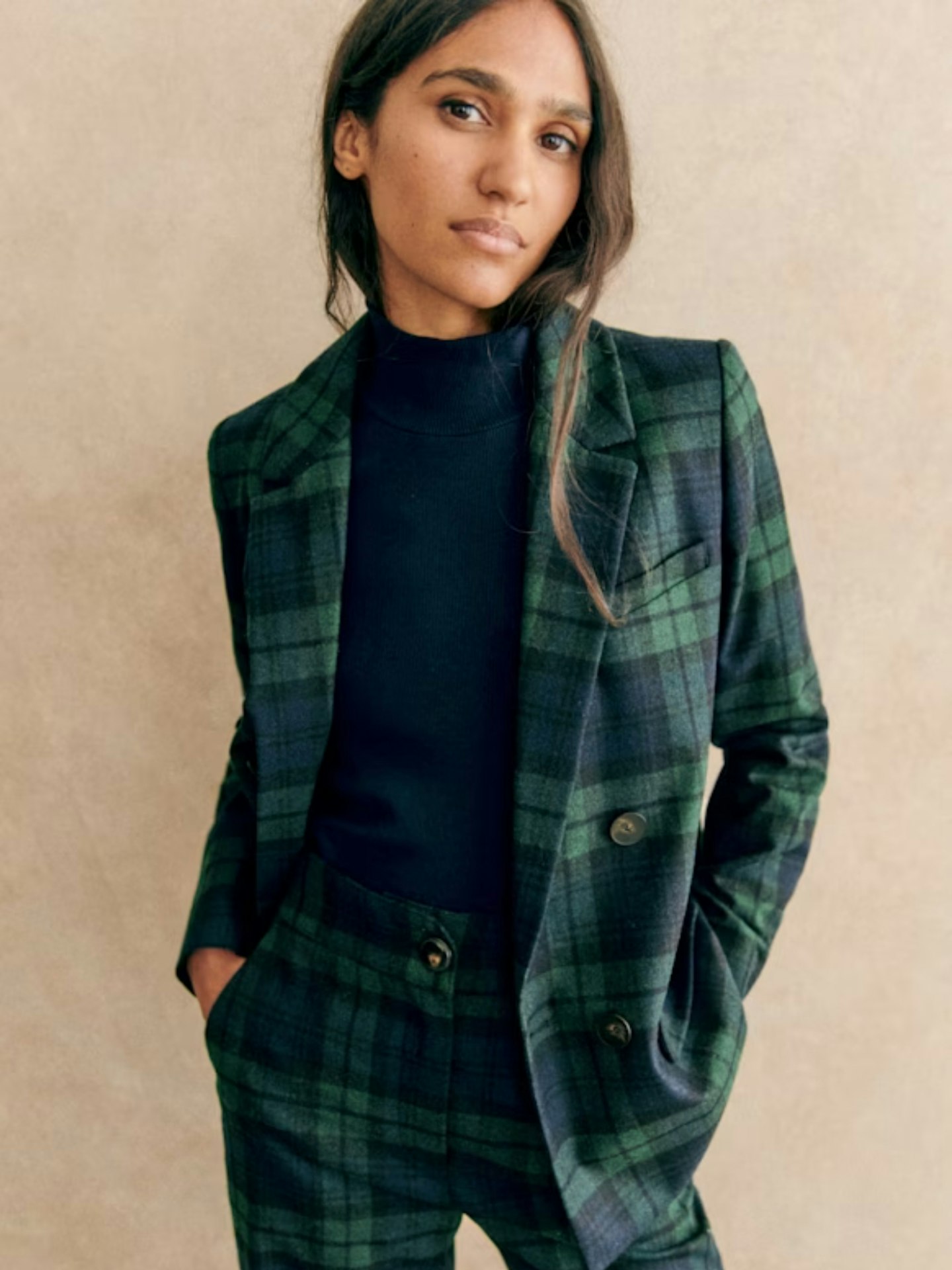 Claudia's Tartan Coat Dupe