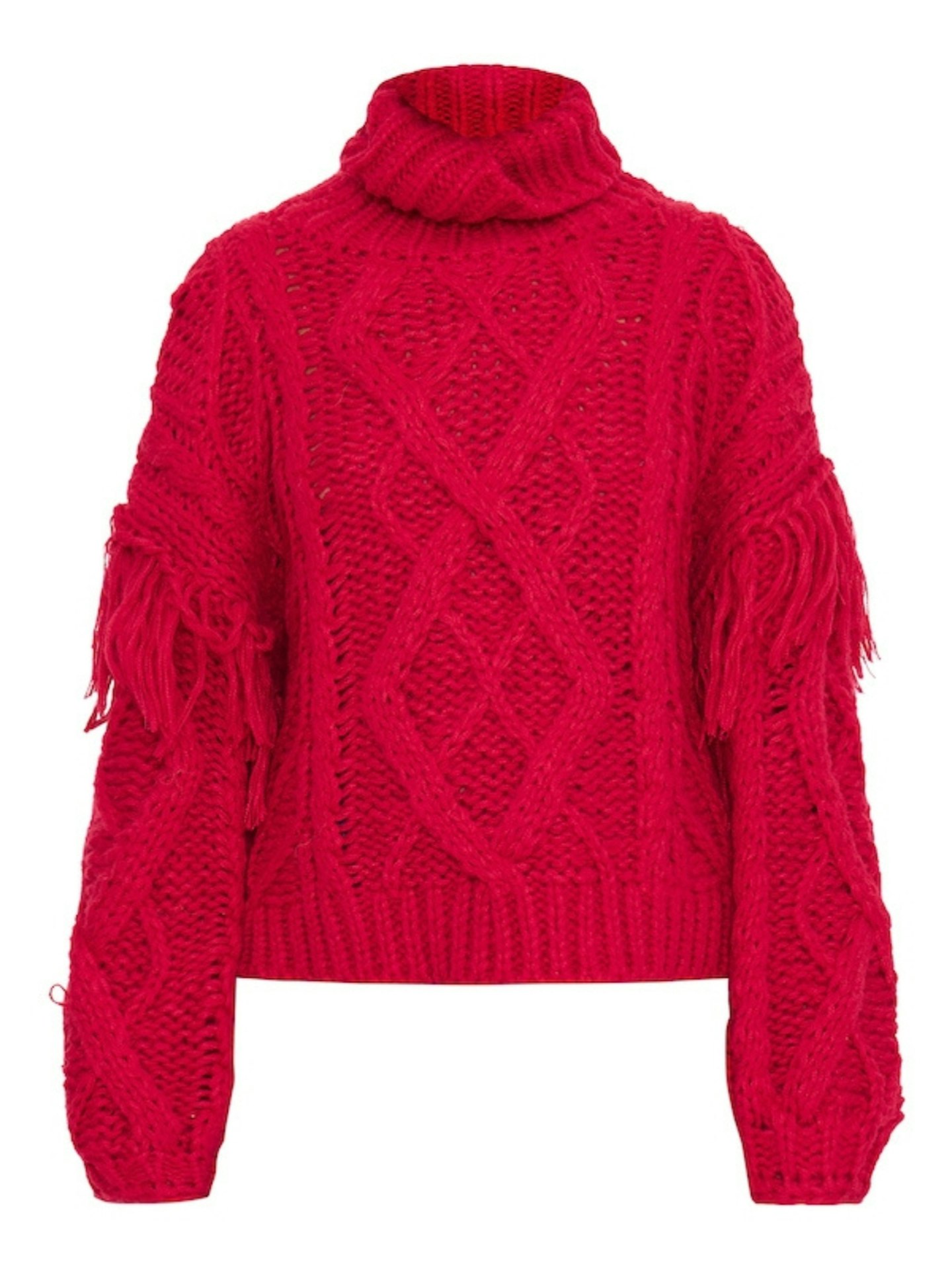 Claudia's Oversized Red Jumper Dupe