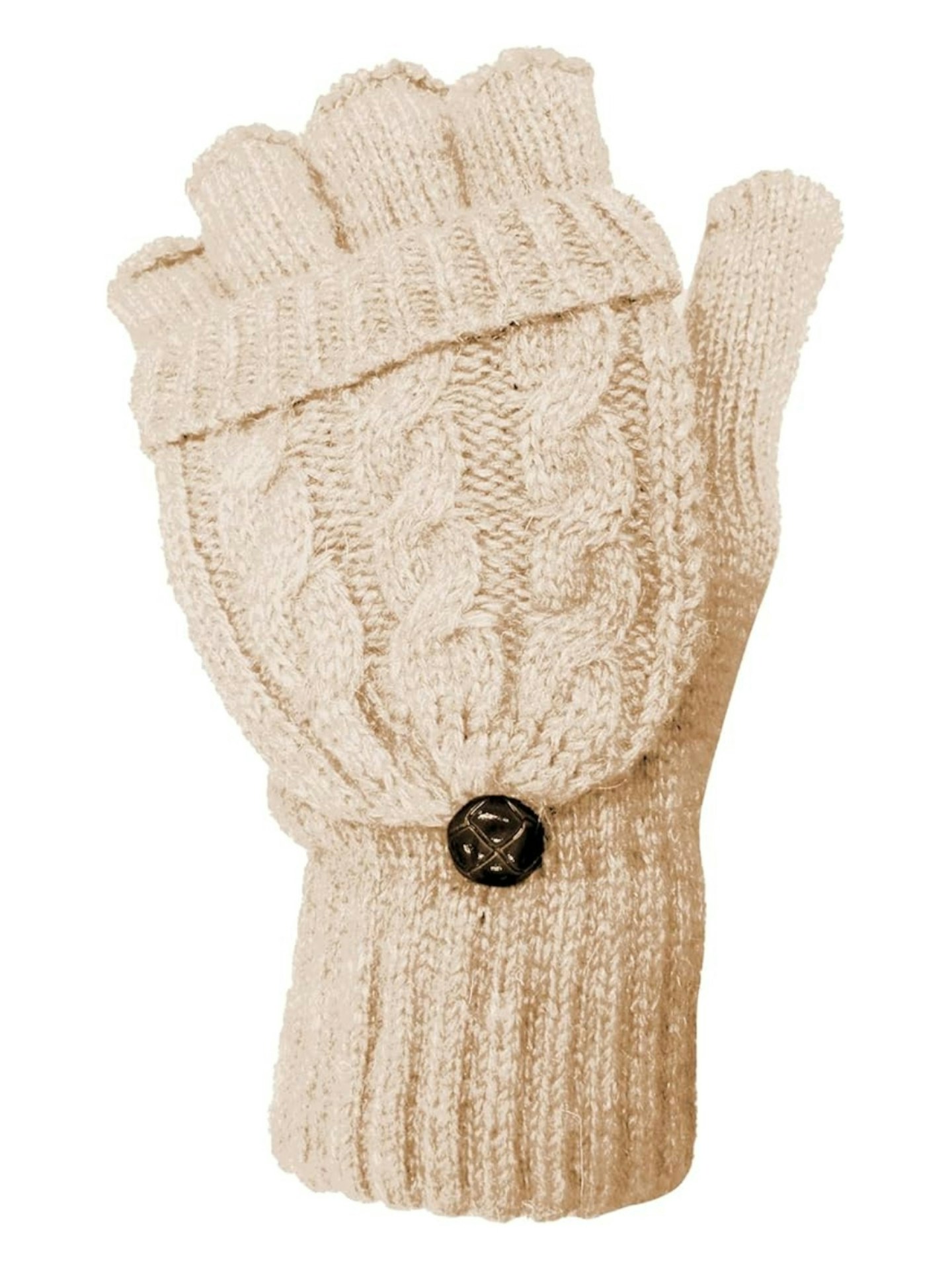 Claudia's Cable Knit Gloves Dupe