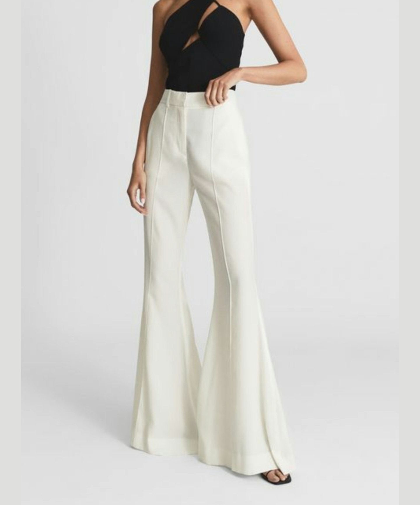 Gabi Fluid Flare Trousers