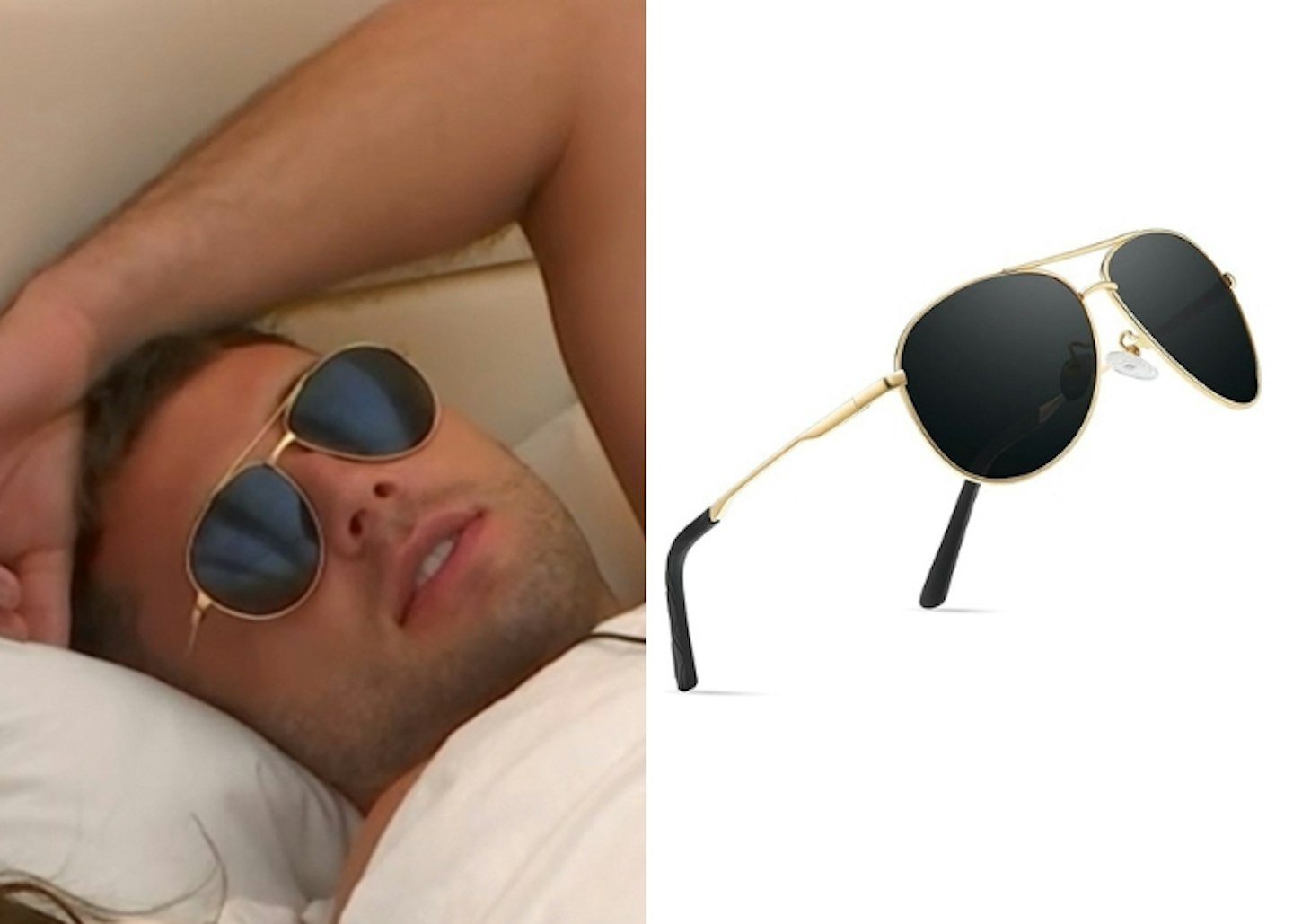 Curtis Pritchard's Aviator Sunglasses