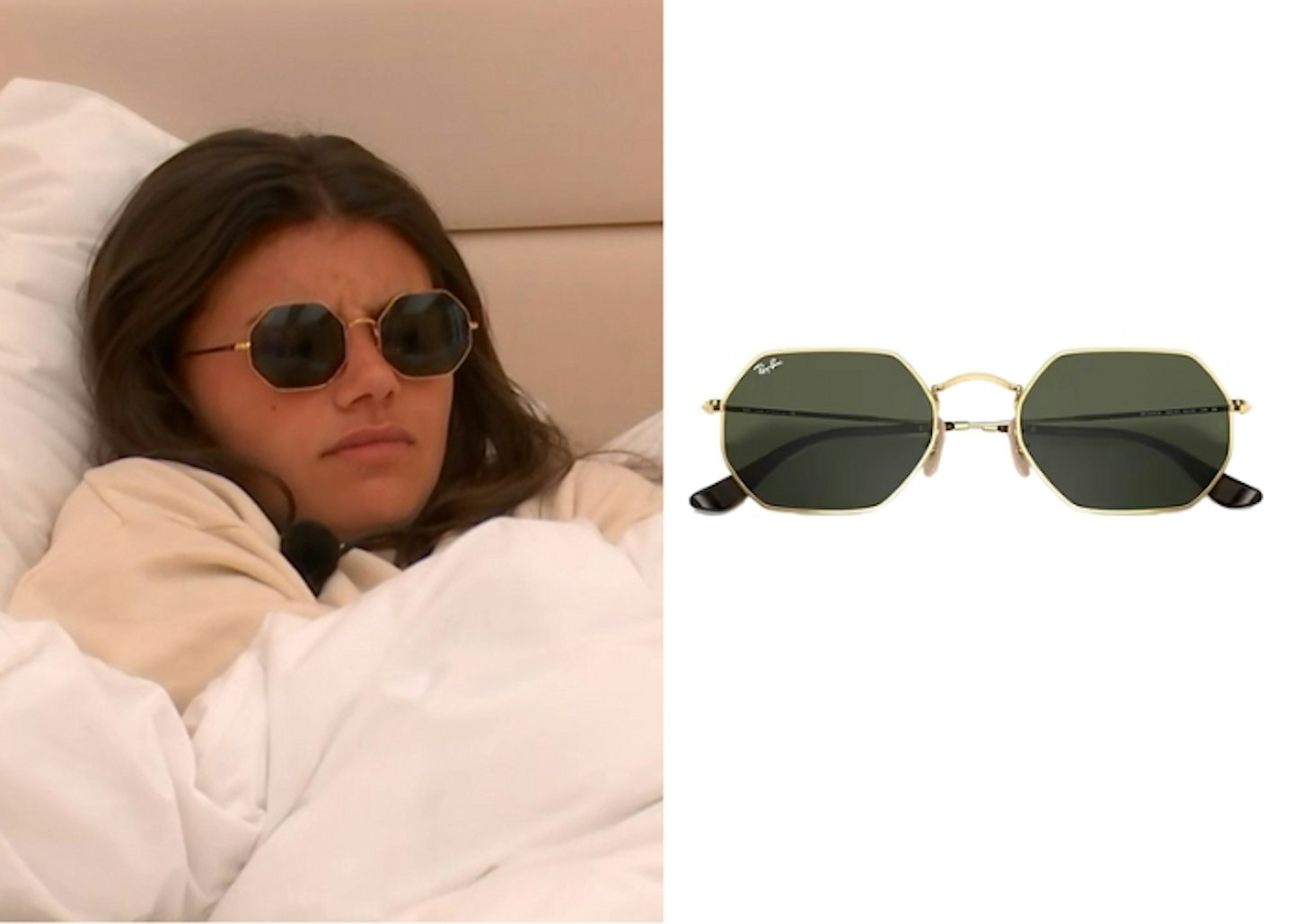 Samie Elishi's Octagonal Ray-Ban Sunglasses