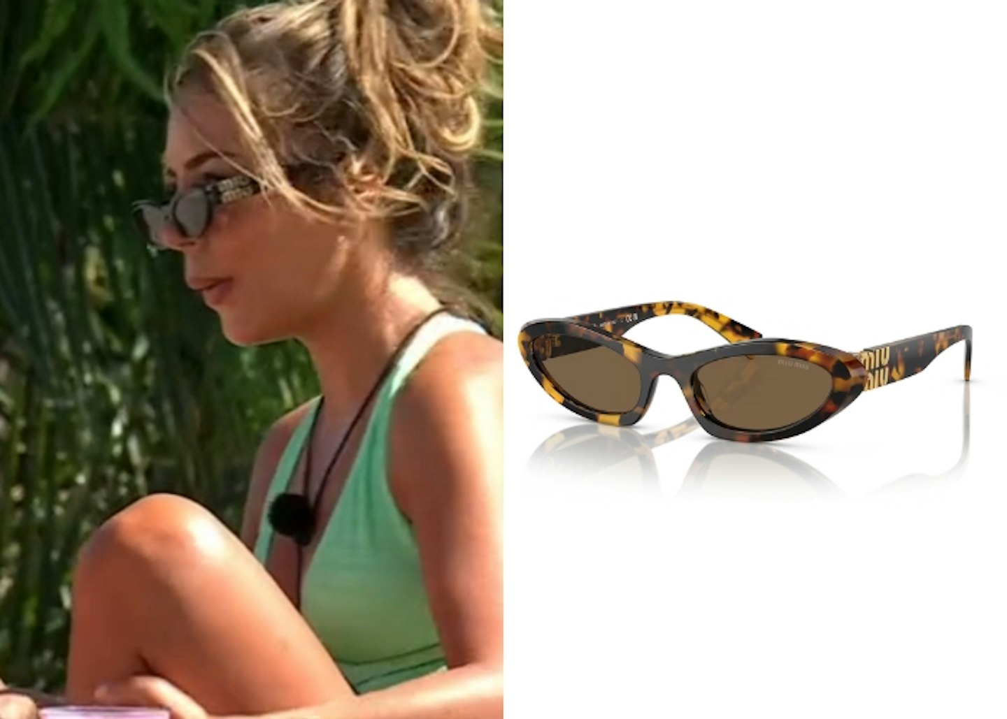 Elma Pazar's Miu Miu Sunglasses