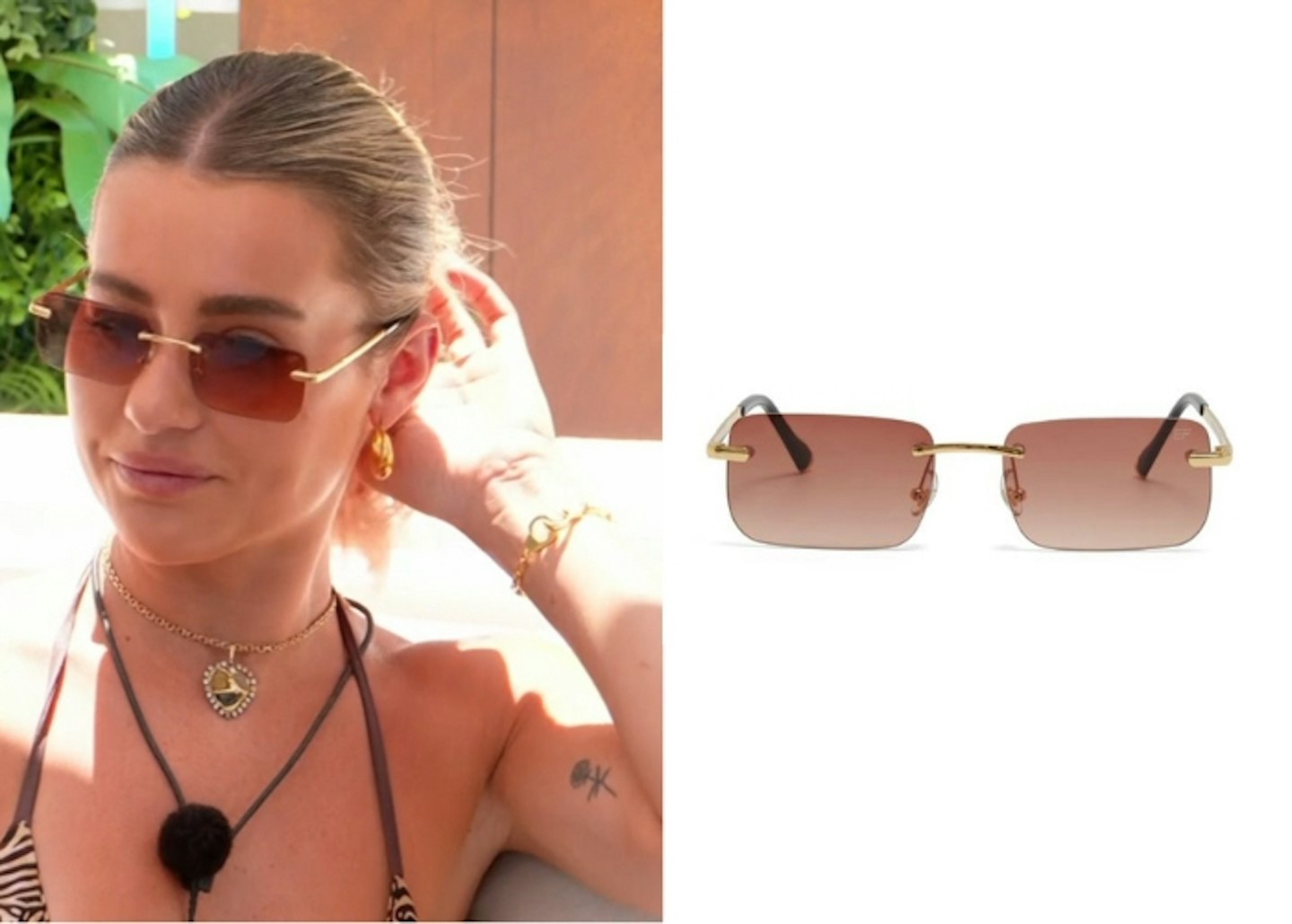 Tina Stinnes' Essntl Frames Sunglasses