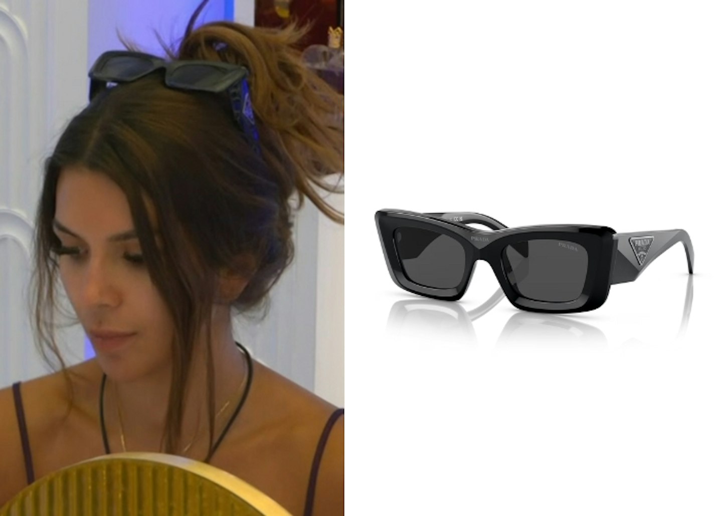 Ekin-Su Cülcüloğlu's Prada Sunglasses