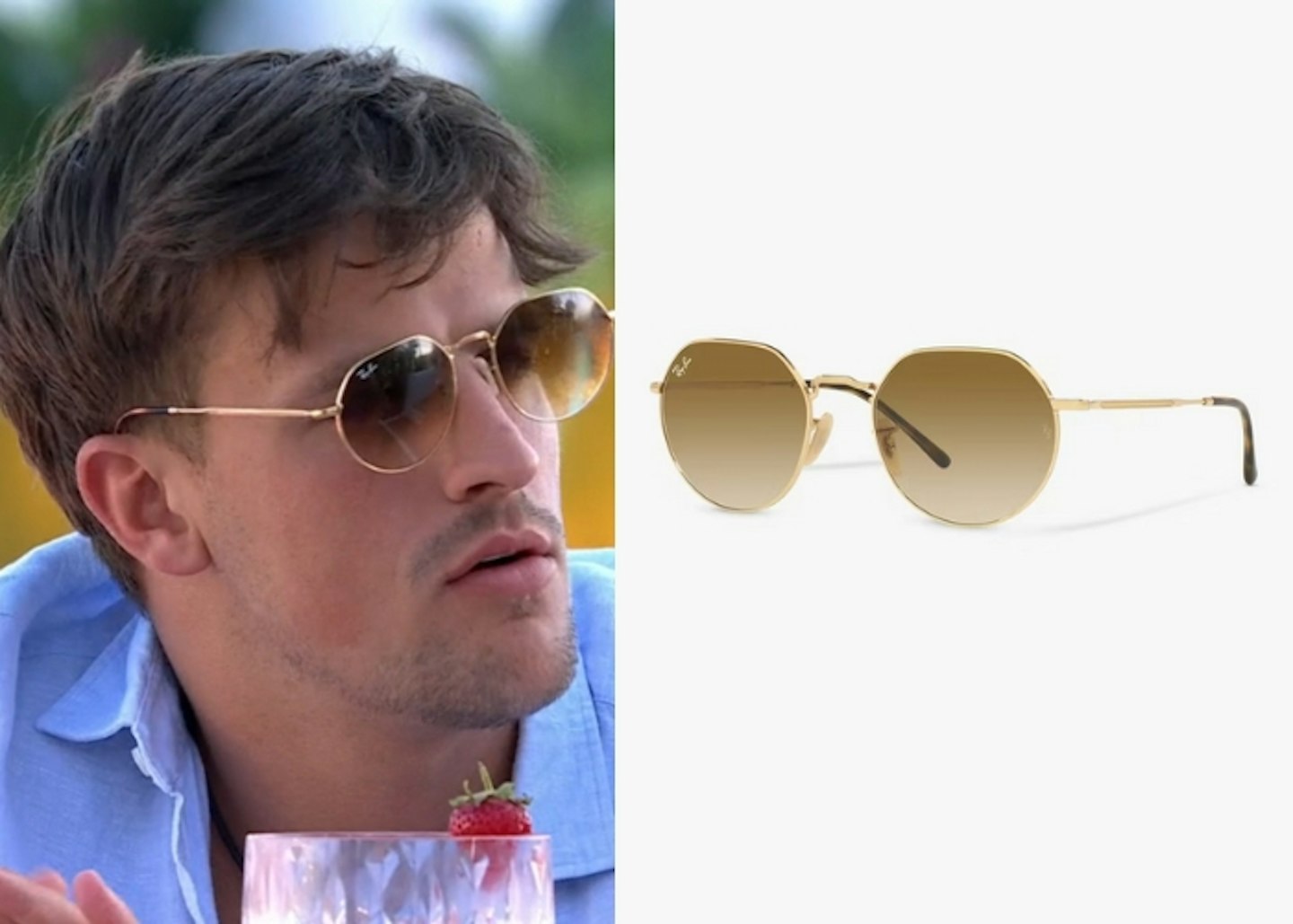 Luca Bish's Ray-Ban Hexagonal Sunglasses