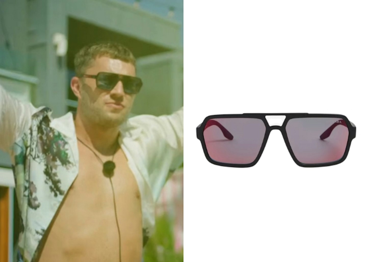 Curtis Pritchard's Prada Sunglasses