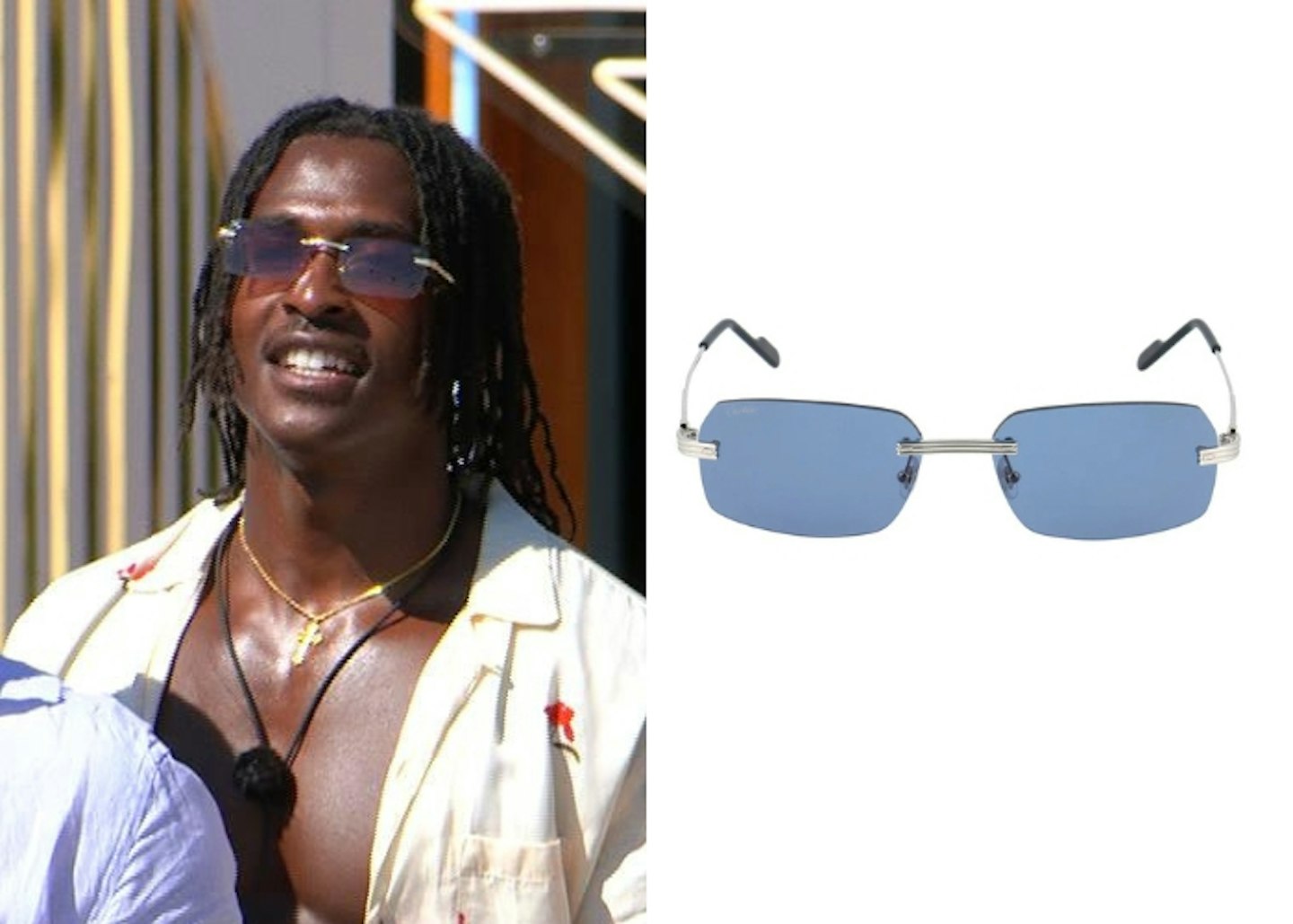 Omar Nyame's Cartier Sunglasses