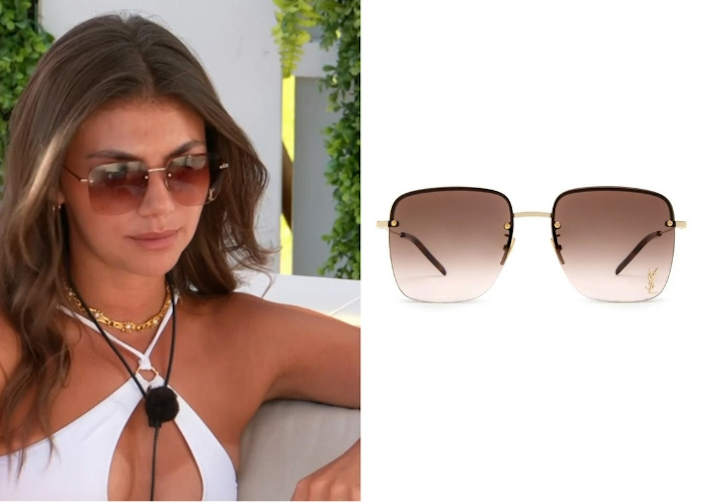 Samie Elishi's Saint Laurent Sunglasses