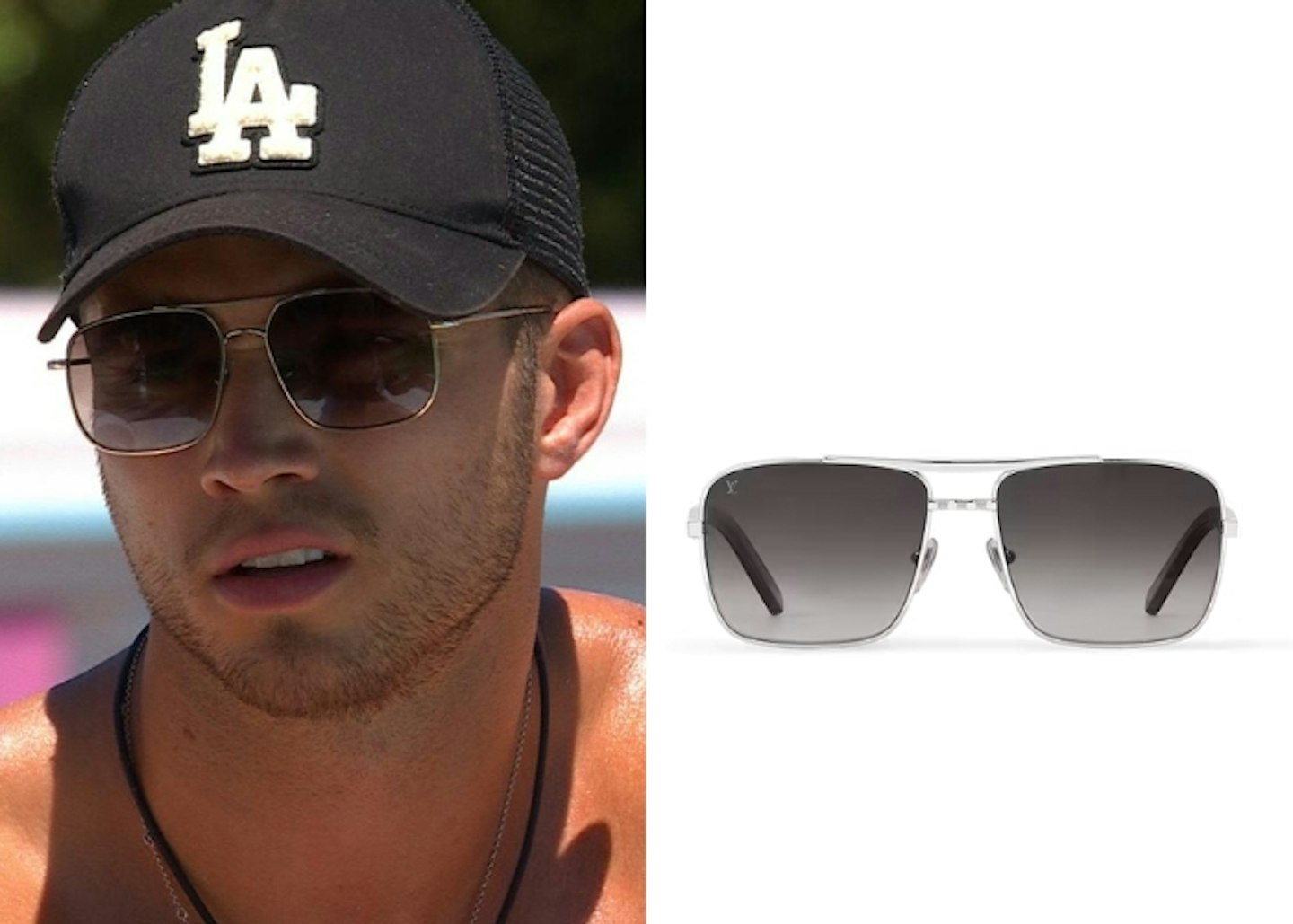 Ron Hall's Louis Vuitton Aviator Sunglasses