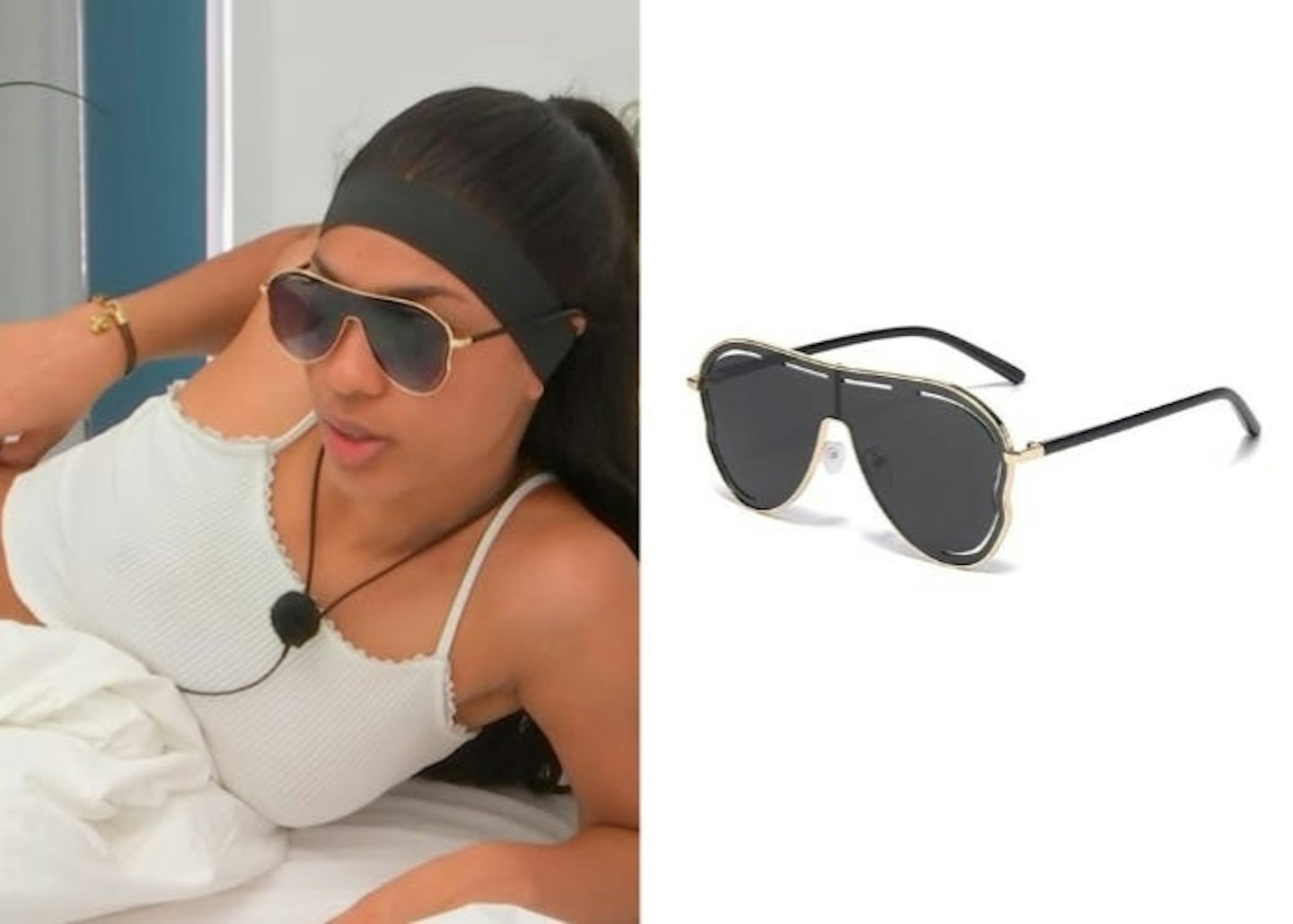 Malisha Jordan's Visor Sunglasses