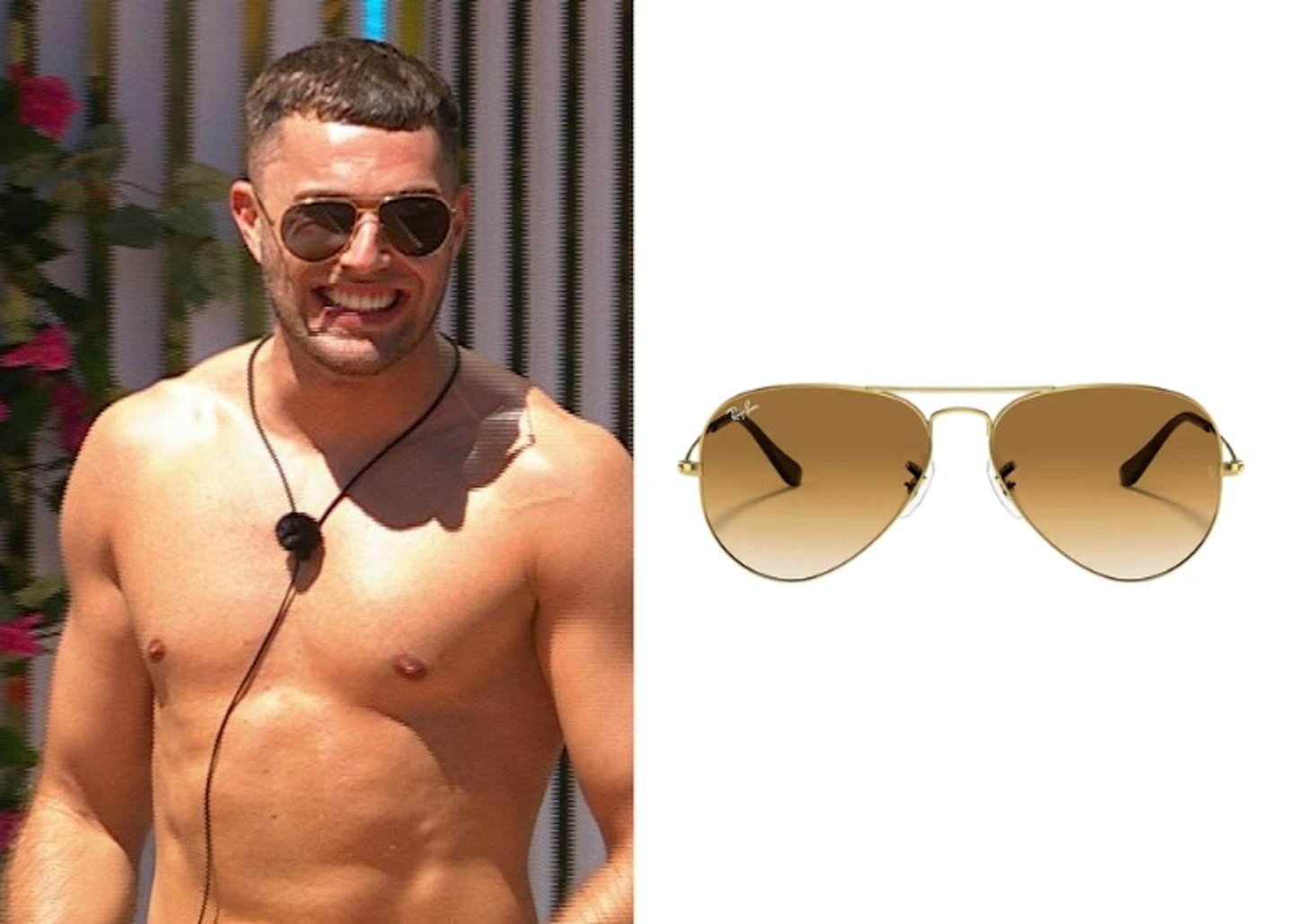 Curtis Pritchard's Aviator Sunglasses