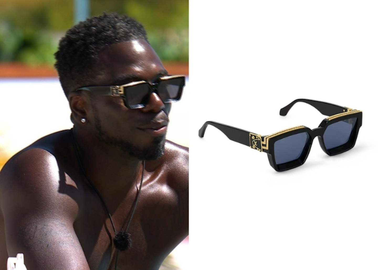 Marcel Somerville's Louis Vuitton 1.1 Millionaire Sunglasses