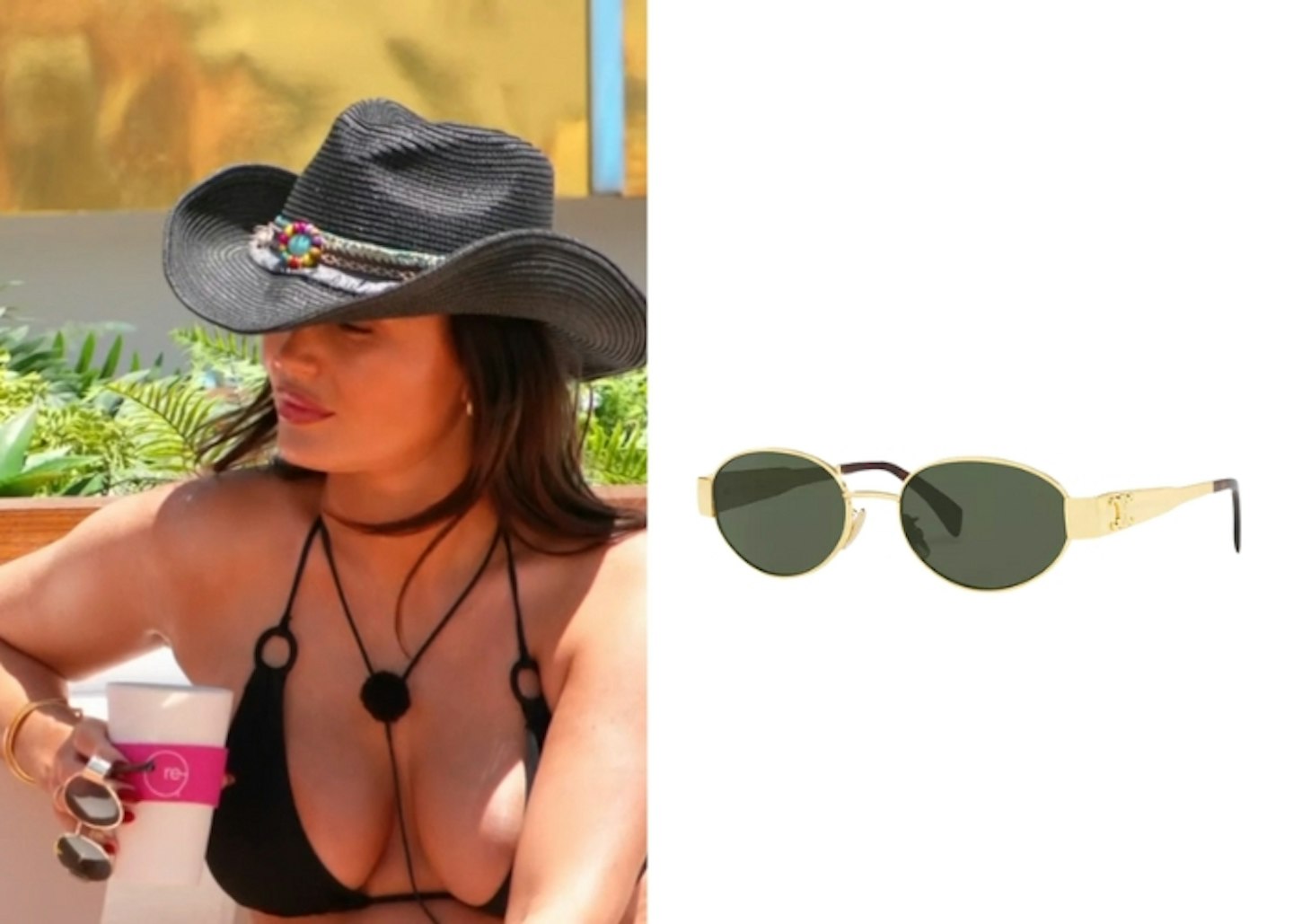 India Reynolds' Celine Sunglasses