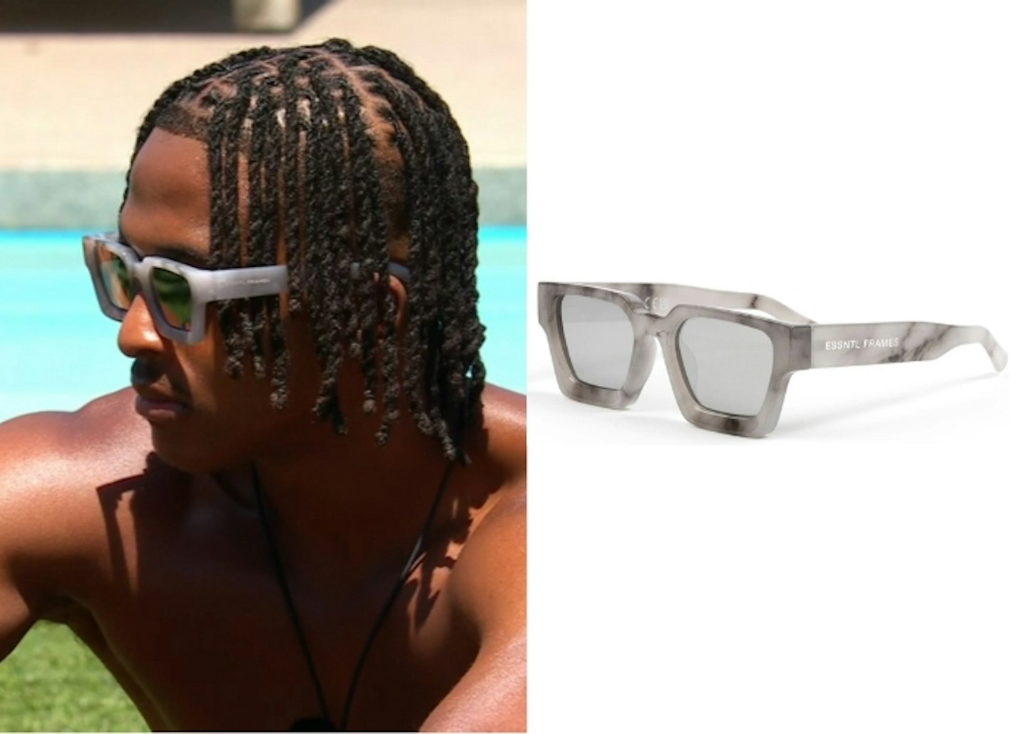 Omar Nyame's Essntl Frames Sunglasses