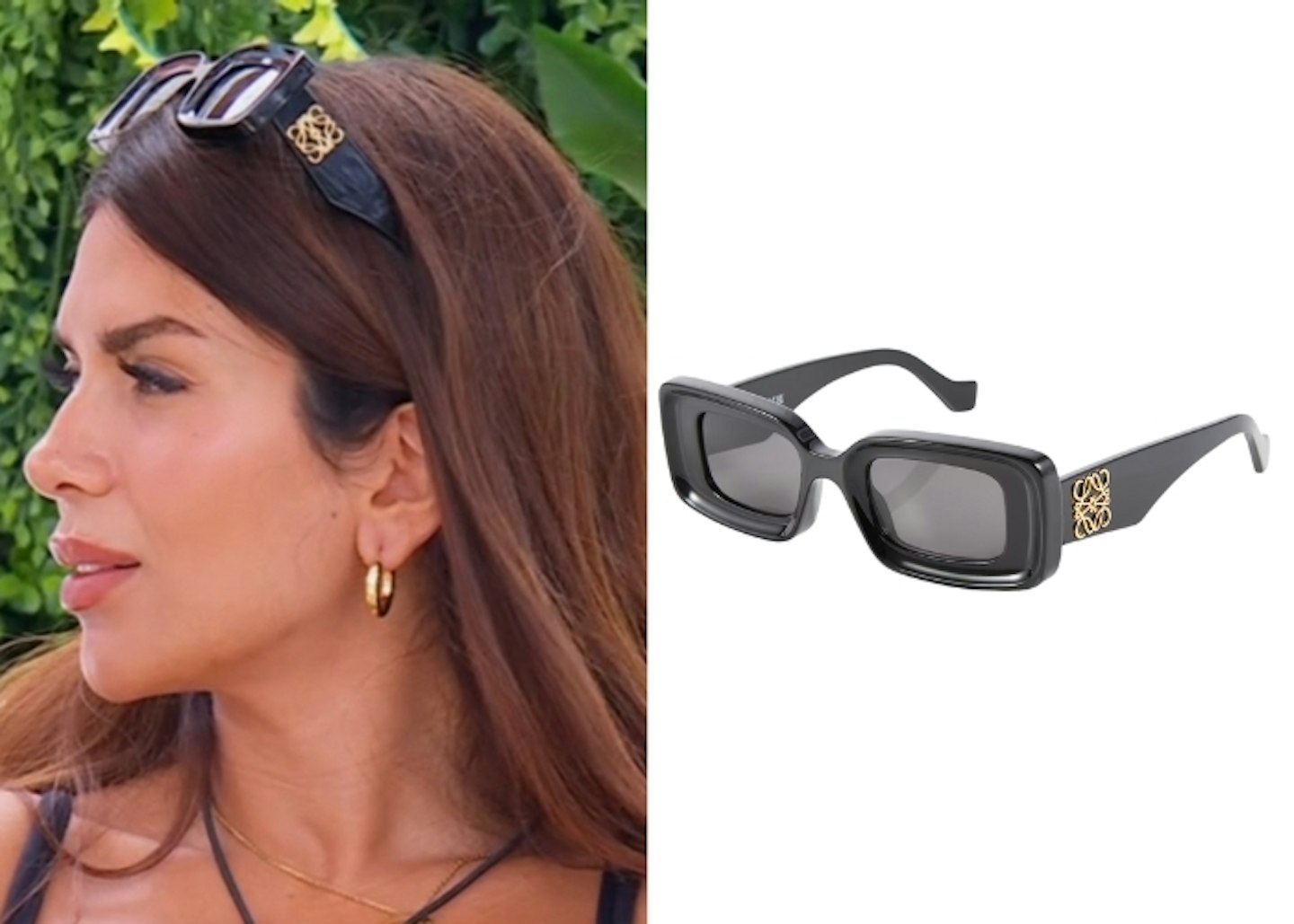 Ekin-Su Cülcüloğlu's Loewe Sunglasses