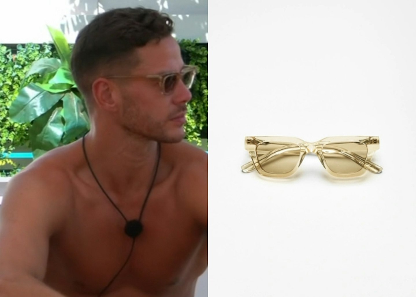 Scott Thomas' Light Yellow Chimi Sunglasses