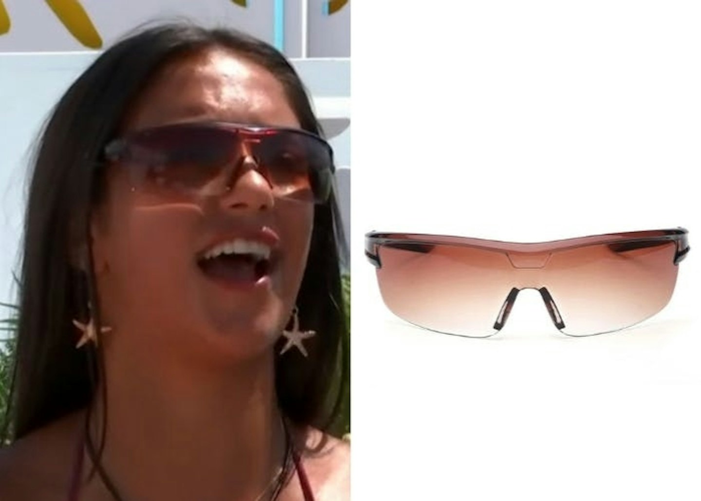 Shakira Khan's Wraparound Sunglasses