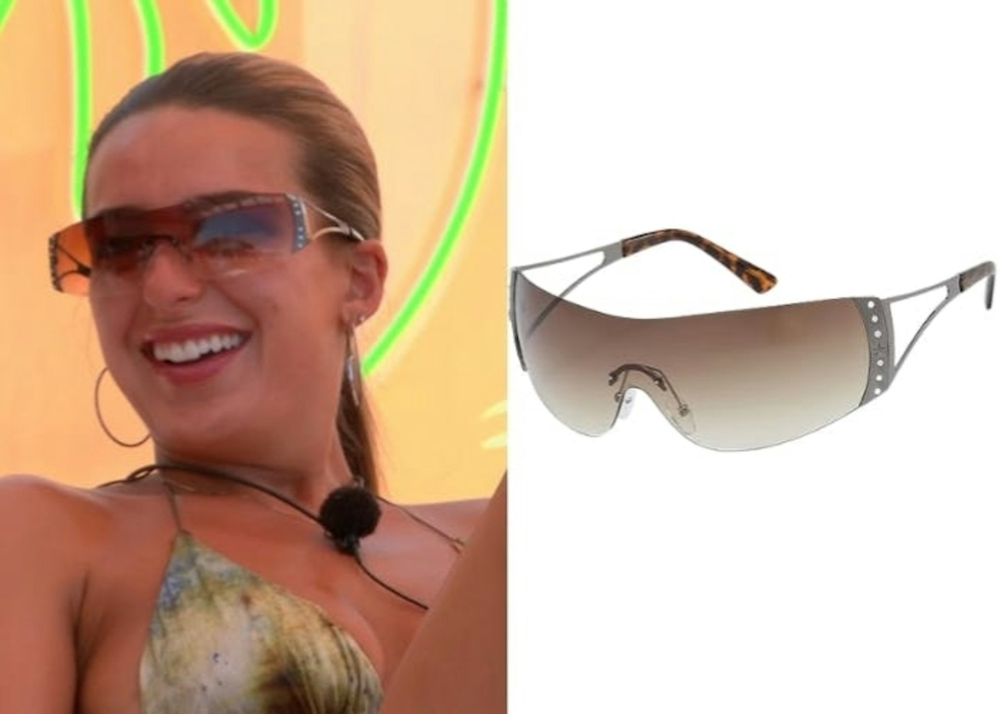 Toni Laites' Amazon Y2K Wraparound Sunglasses