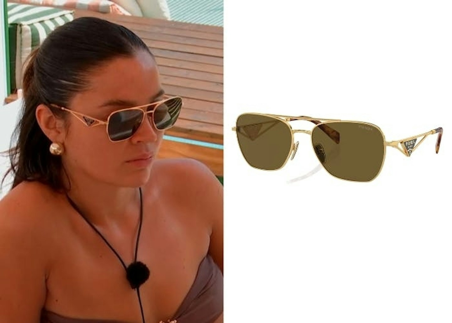 Emily Moran's Prada Sunglasses