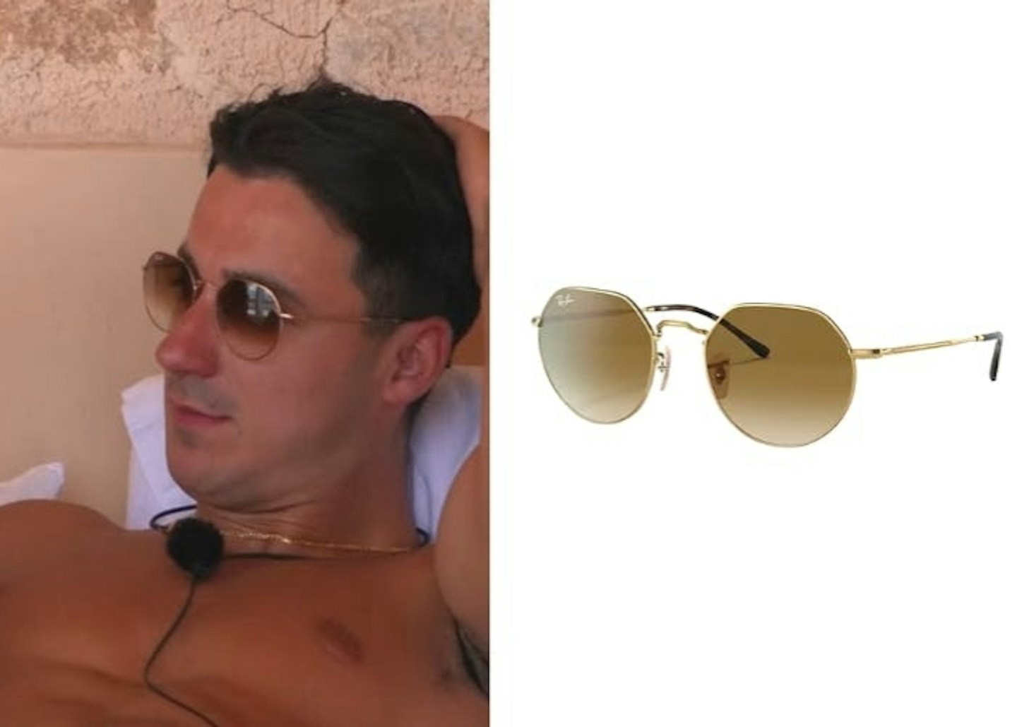 Tommy Bradley's Brown Ray-Ban Sunglasses
