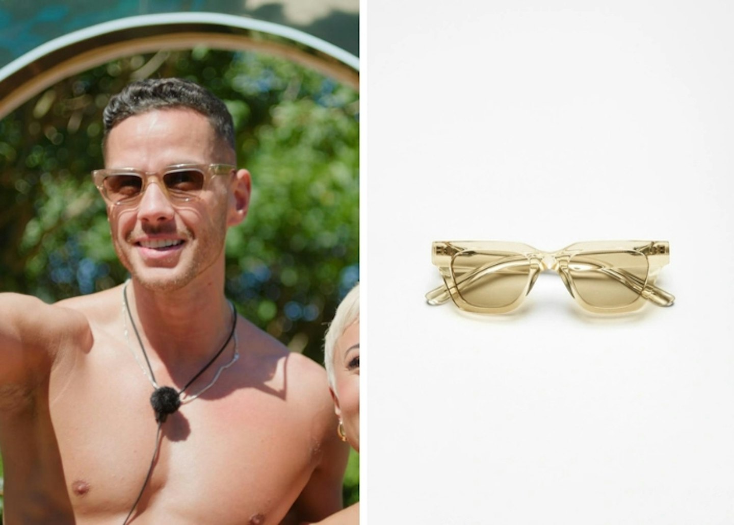 Scott Thomas' Light Yellow Chimi Sunglasses