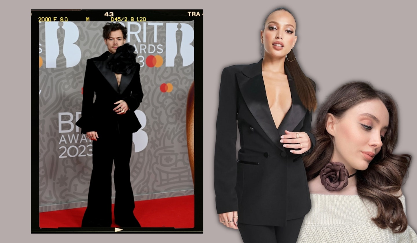 Harry Styles BRITs 2023 outfits