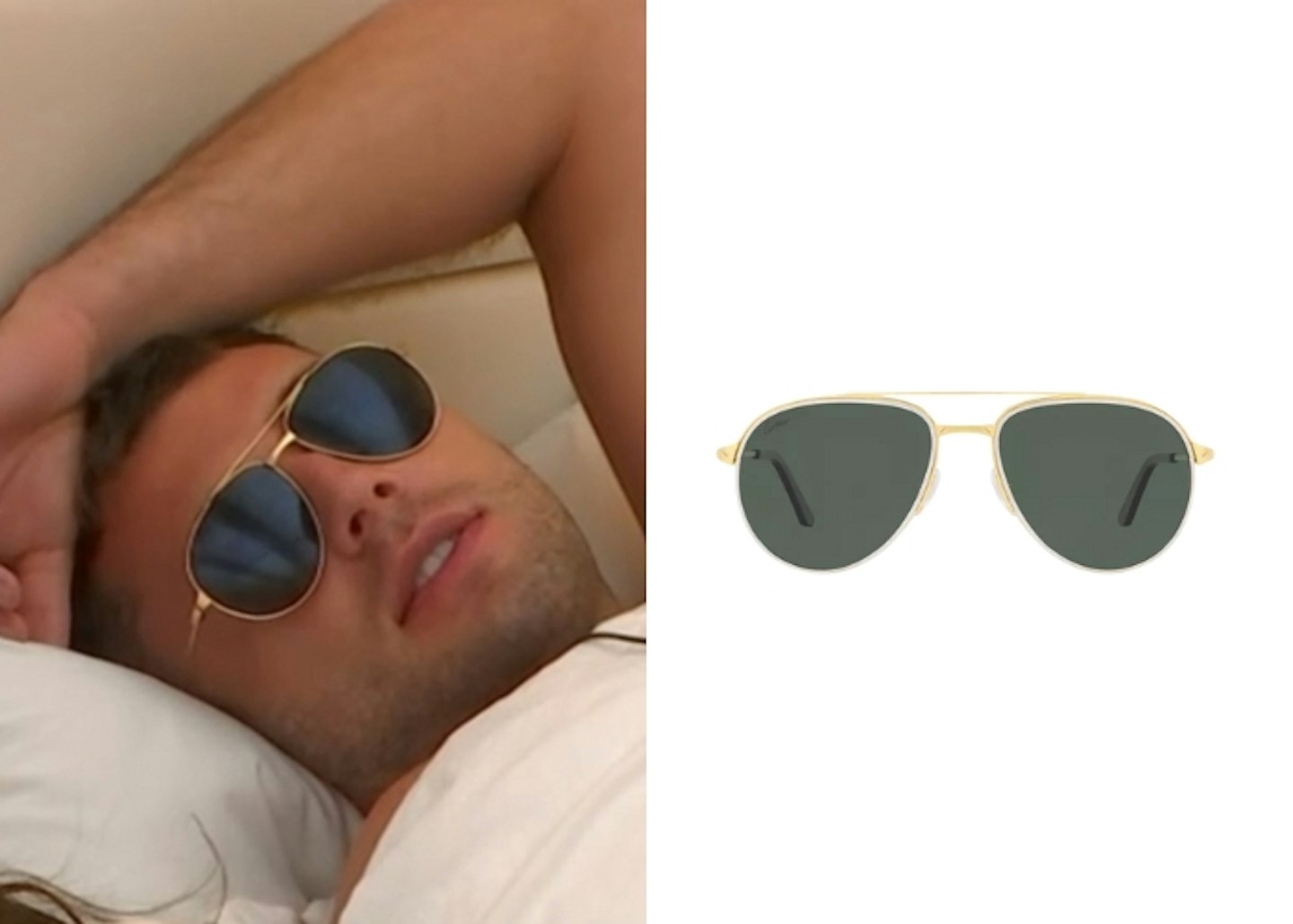 Curtis Pritchard's Aviator Sunglasses