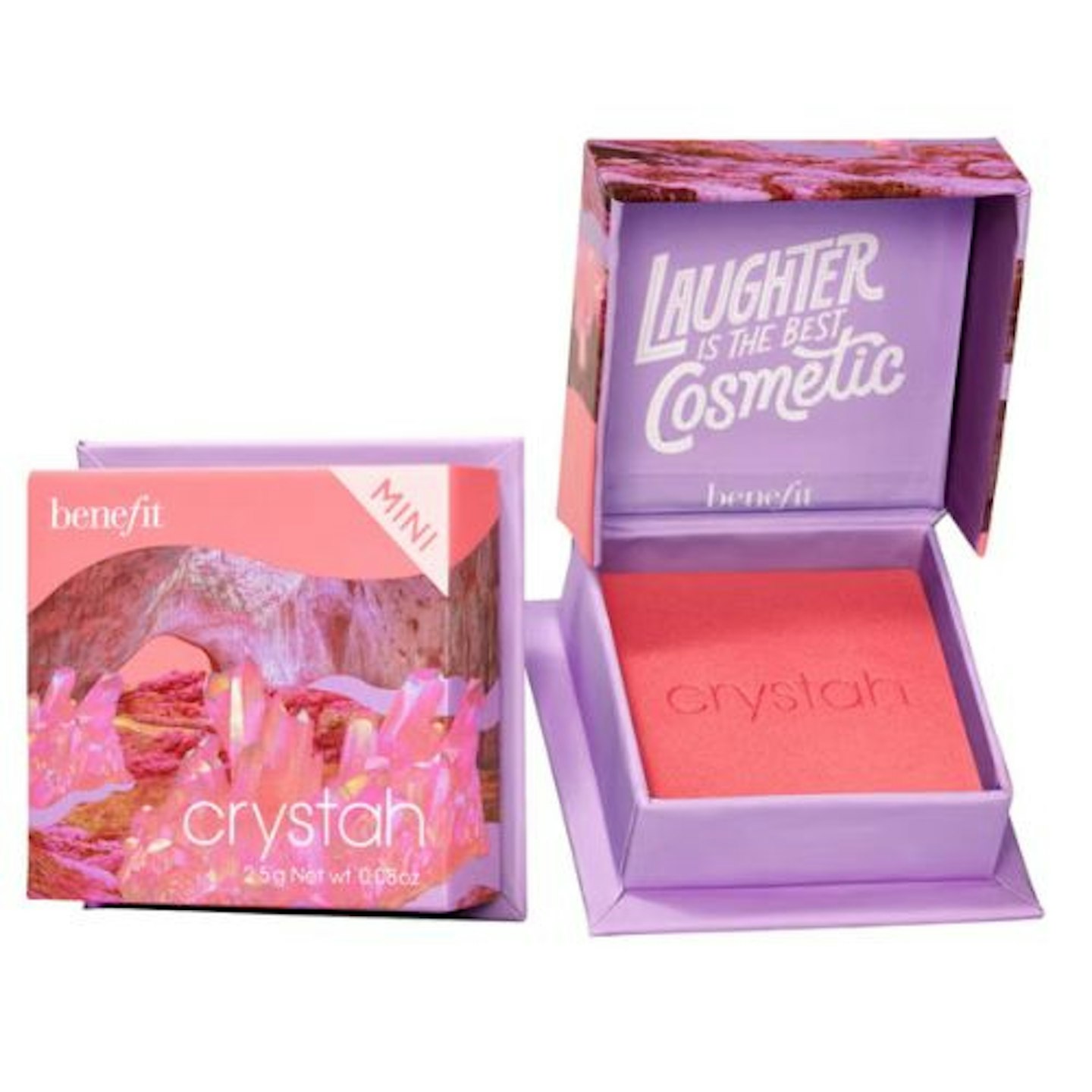 Benefit Crystah Strawberry Pink Blush Powder Mini