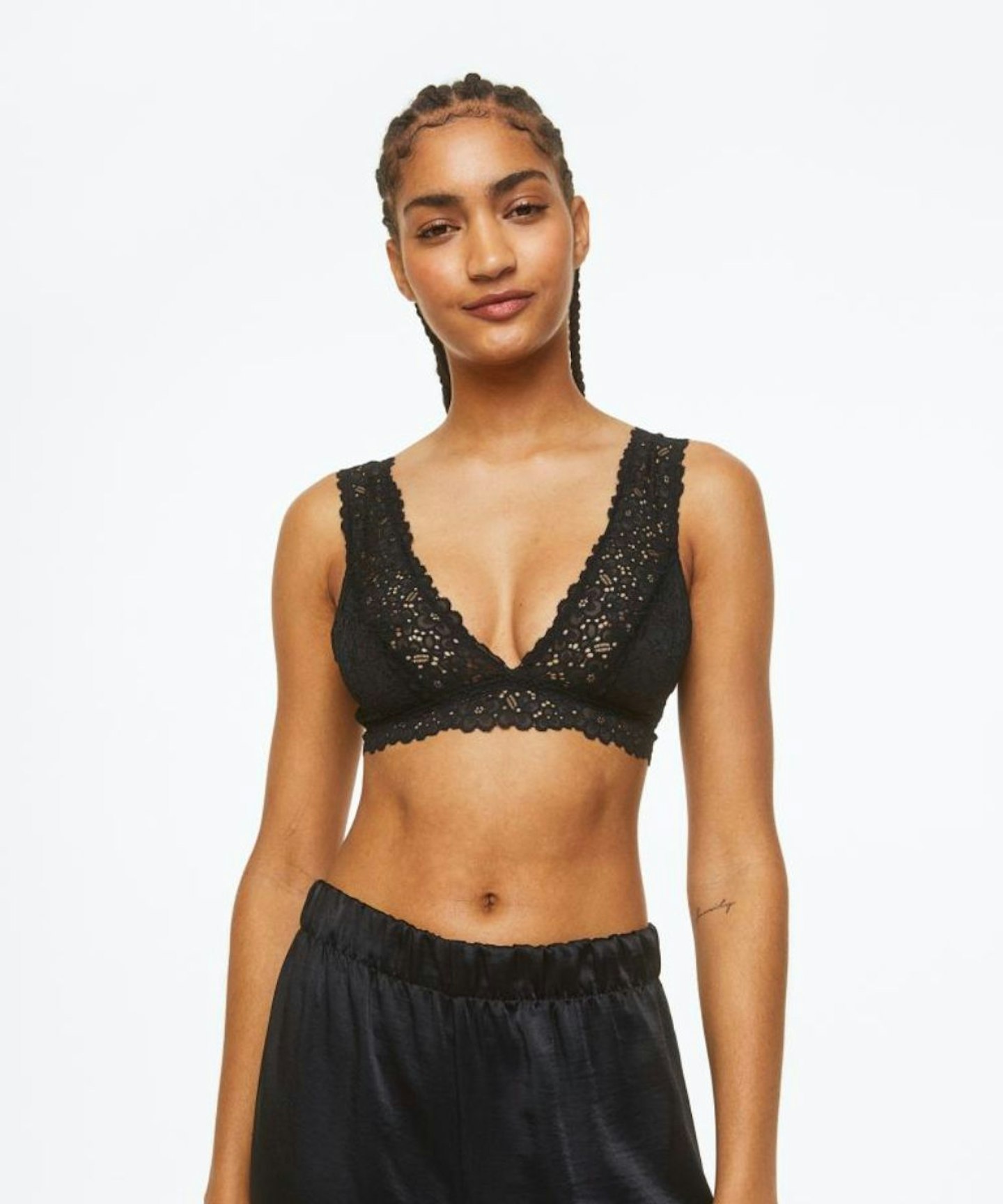 H&M 2-pack soft lace bras