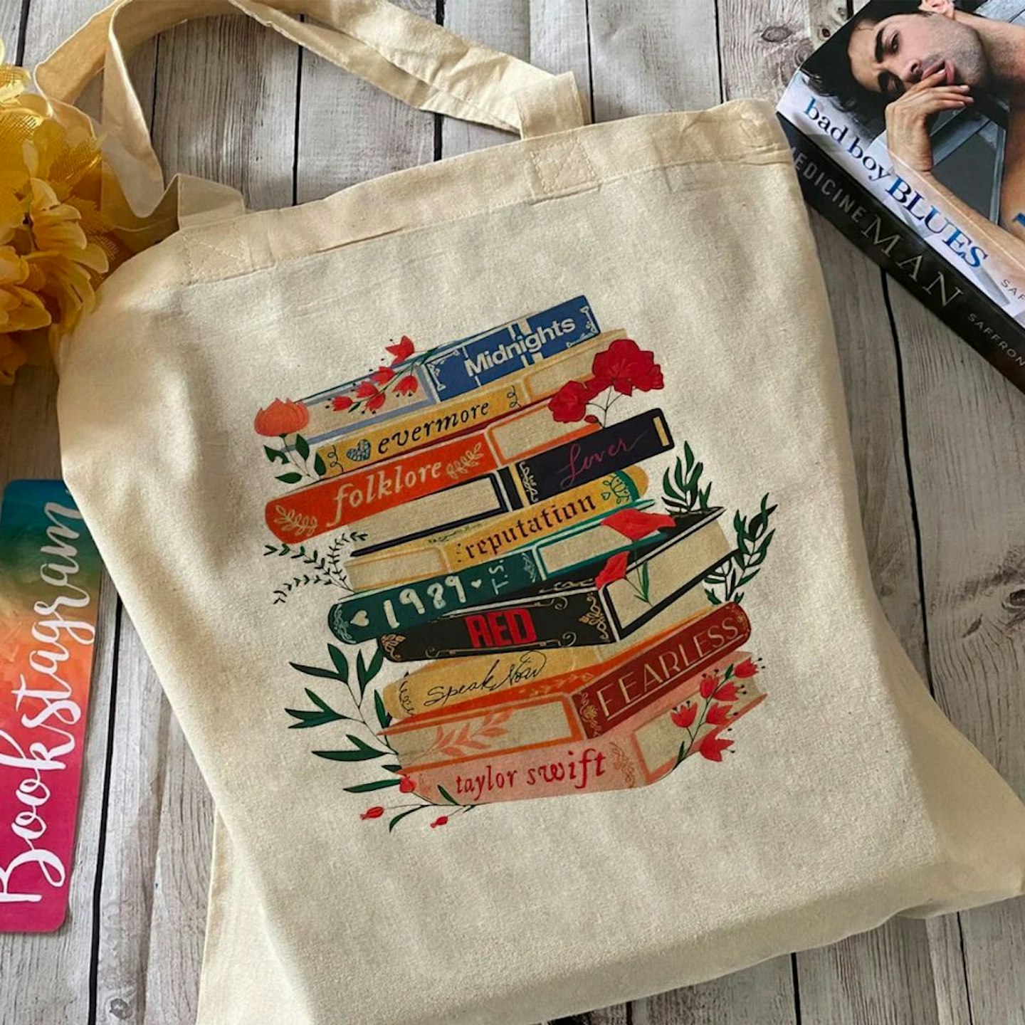 Taylor Swift Albums Tote Bag
