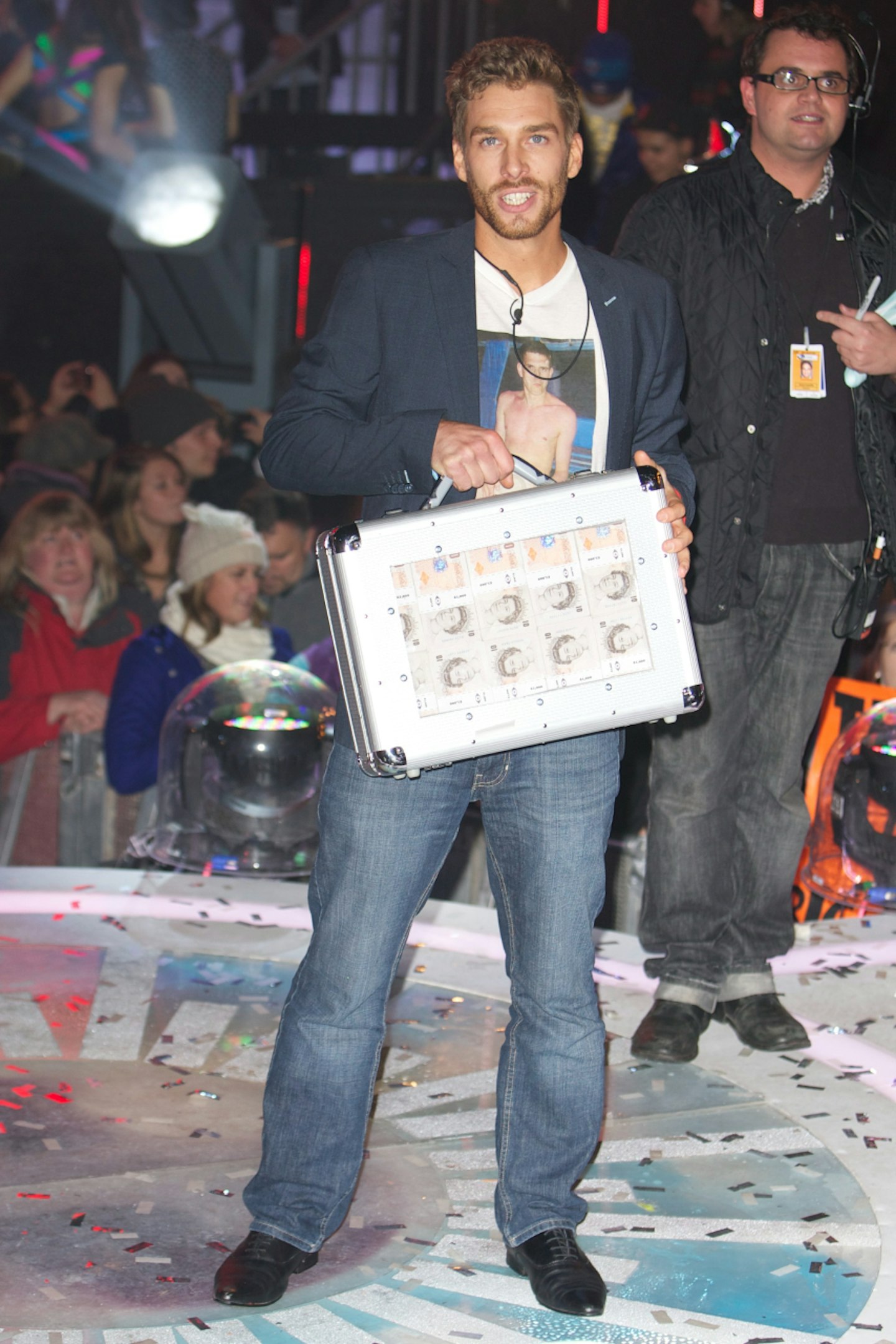 Aaron Allard-Morgan after winning Big Brother