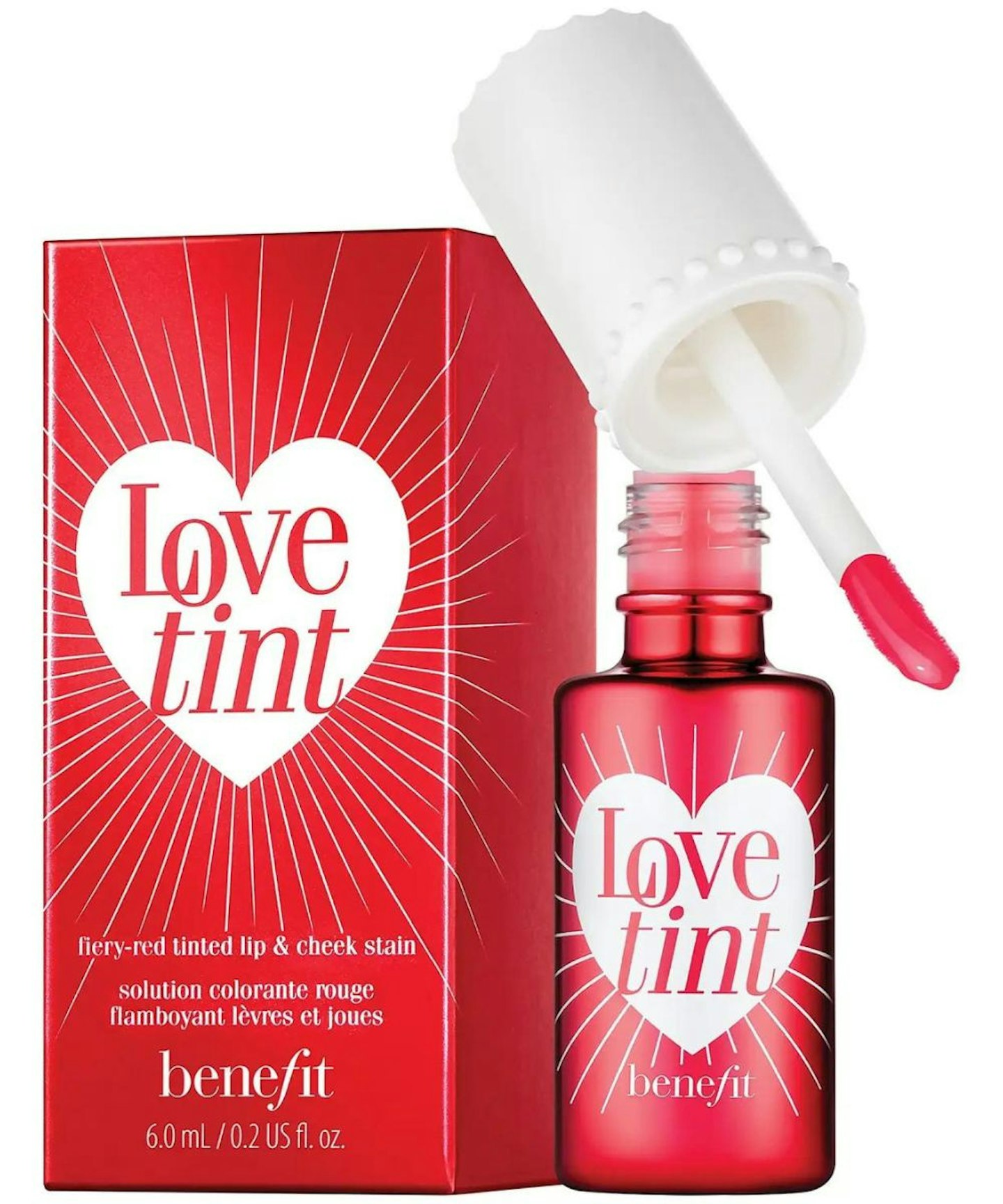 Benefit Love Tint Fiery Red Tinted Lip and Cheek Stain 6ml