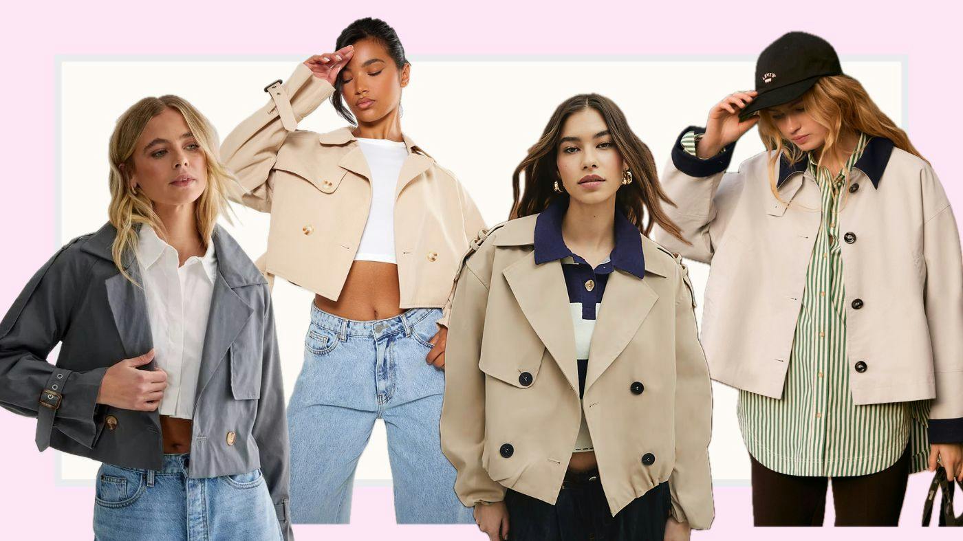Best Cropped Trench Coats 2025: Our Faves From The High-Street