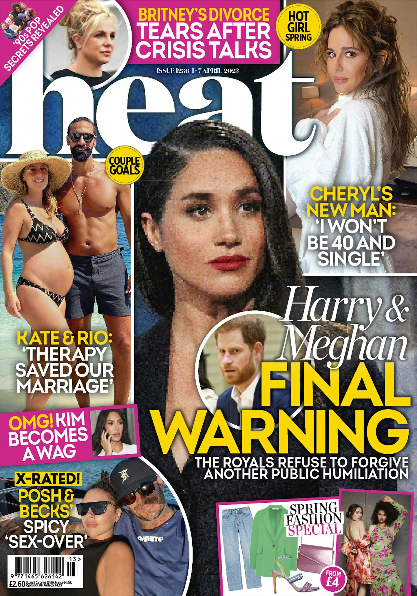 heat magazine cover