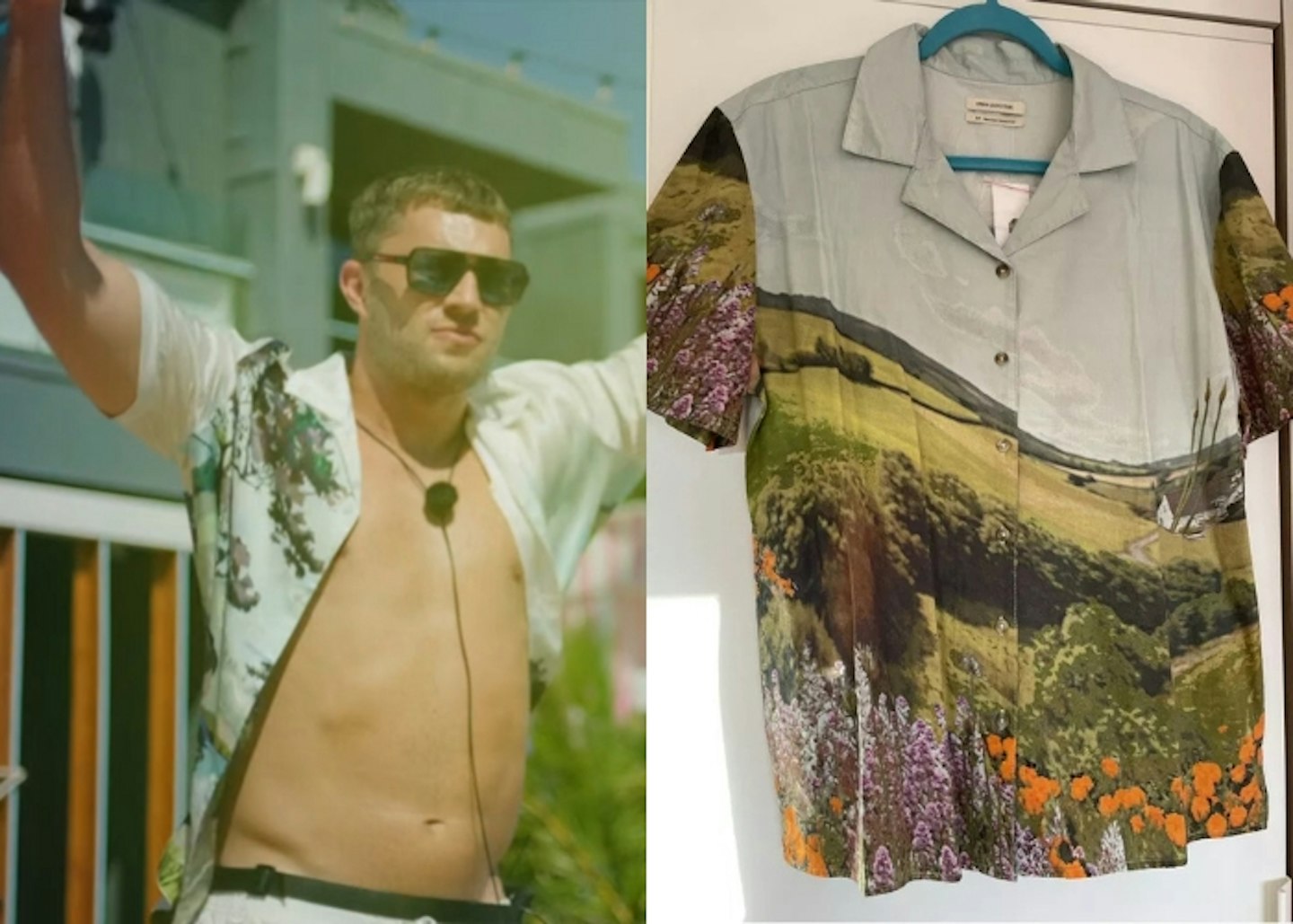 Curtis Pritchard's Landscape Printed Shirt