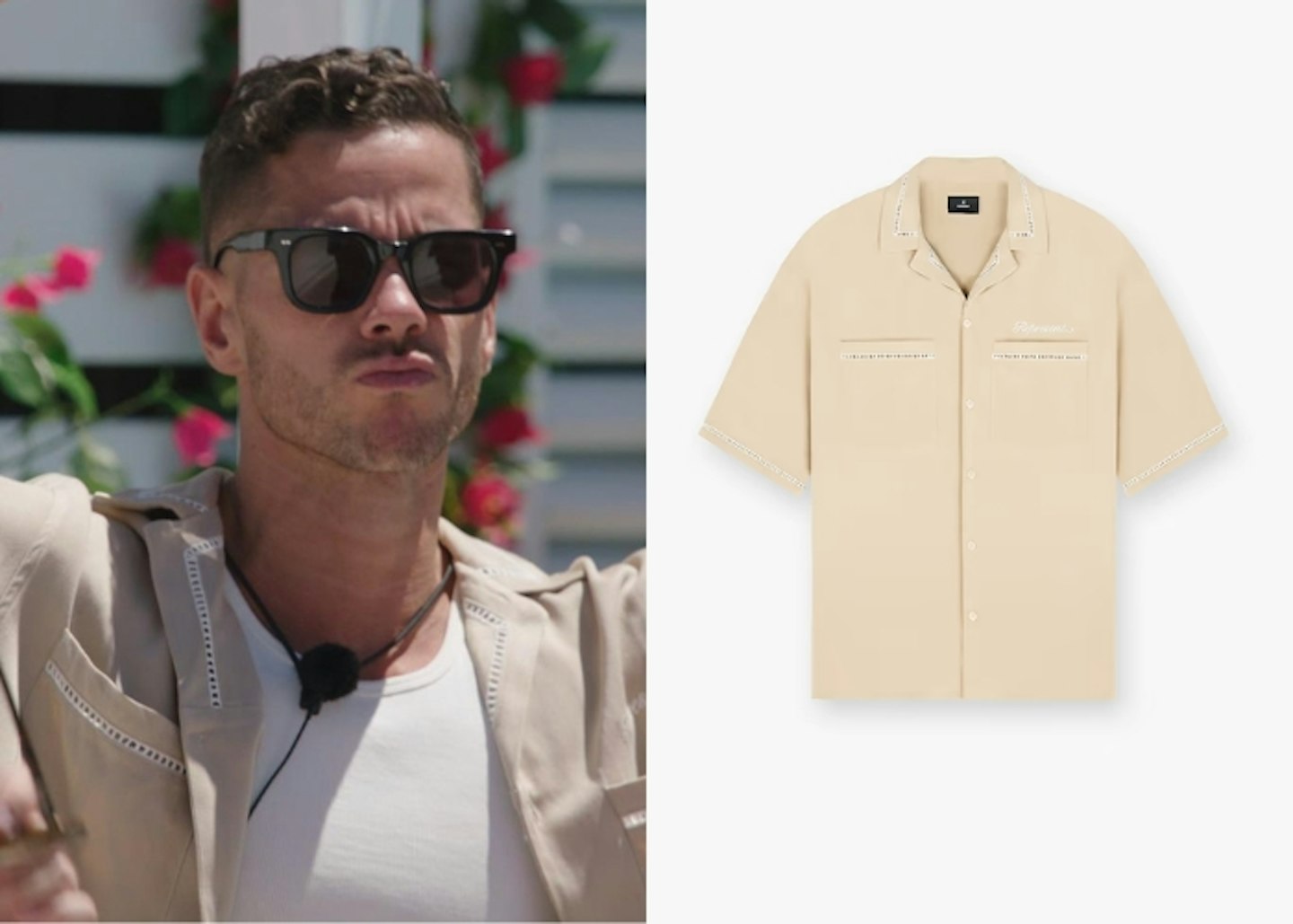 Scott Thomas' Cream Logo Revere Shirt