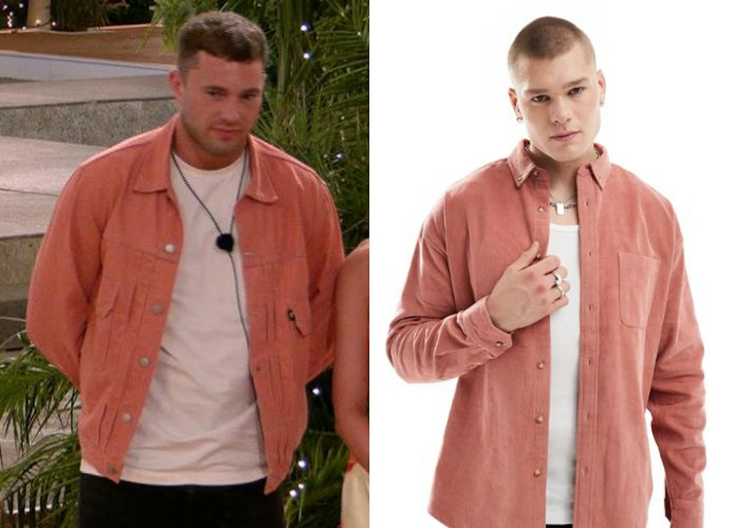 Curtis Pritchard's Pink Denim Jacket