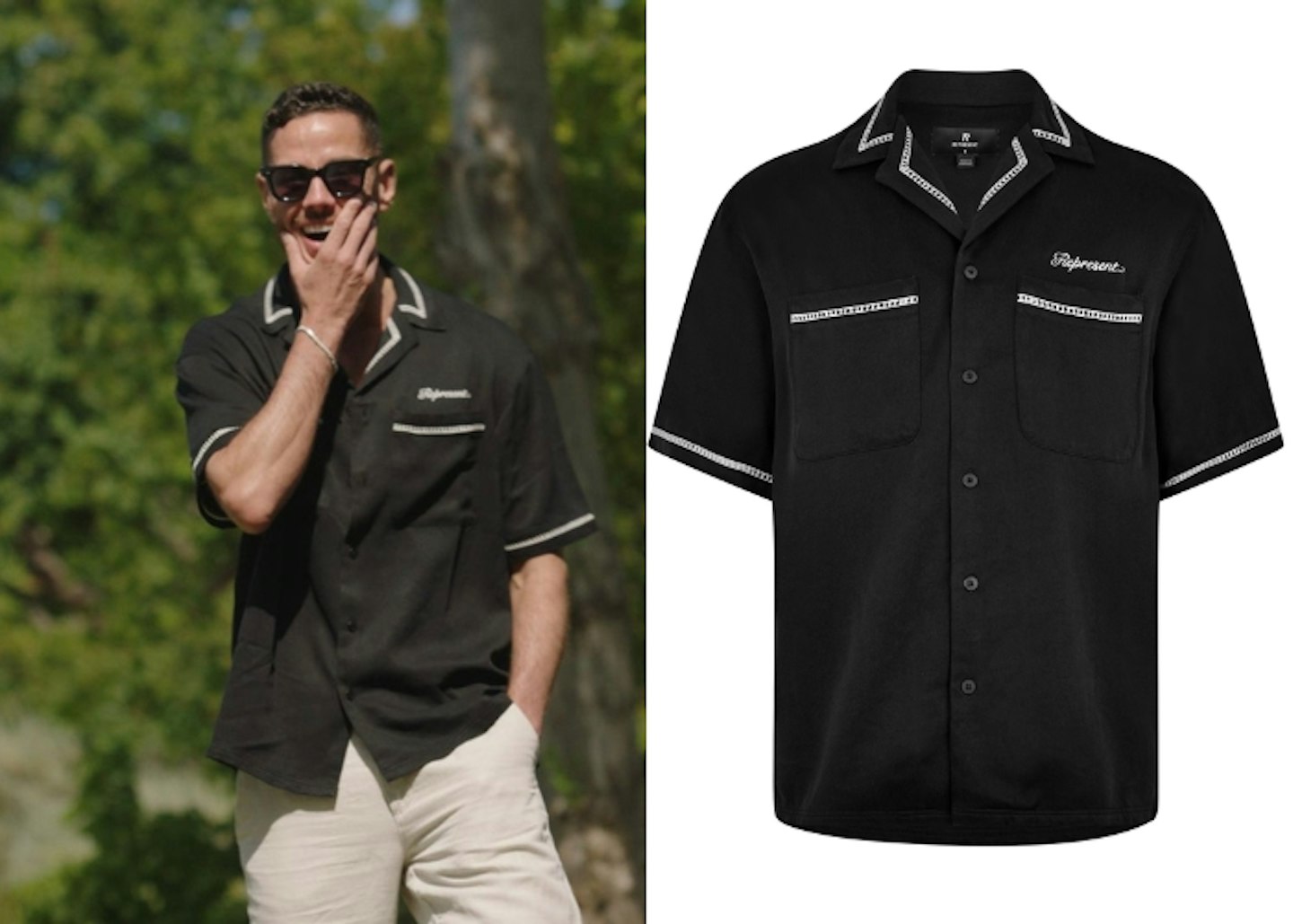 Scott Thomas' Black Logo Revere Shirt