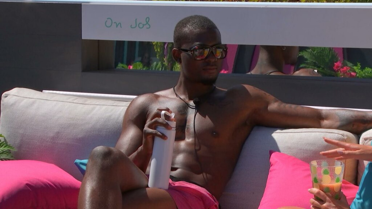 Martin in the Love Island villa