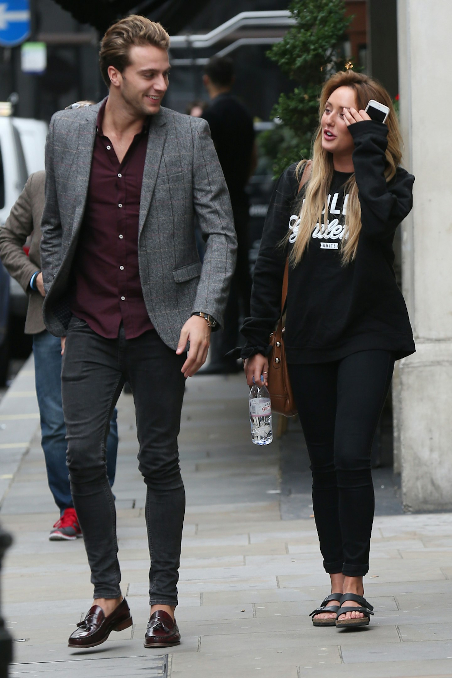 Max Morley and Charlotte Crosby