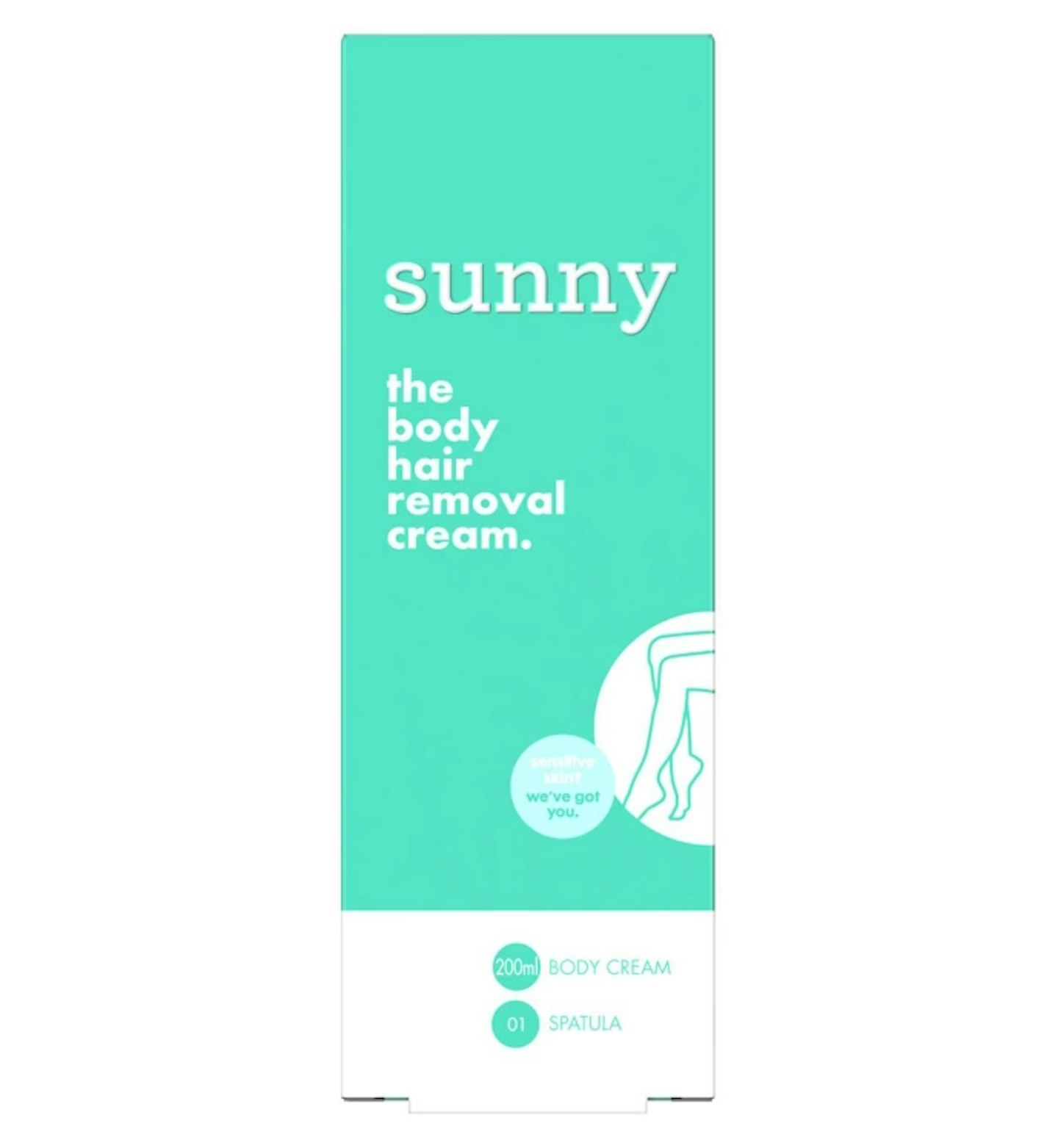 sunny - the body hair removal cream