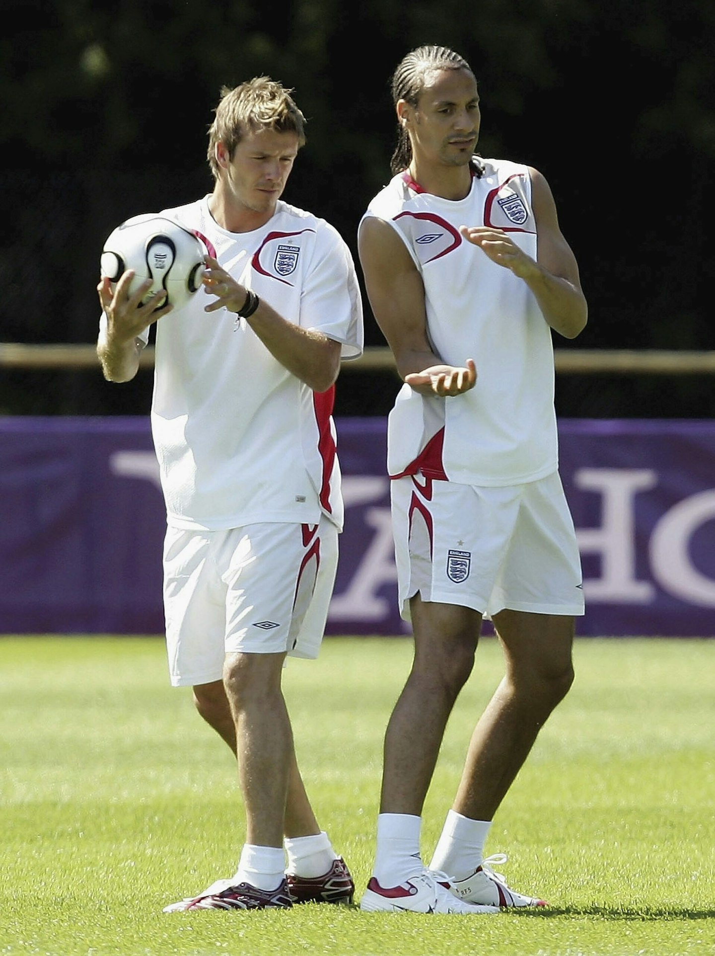 david beckham rio ferdinand