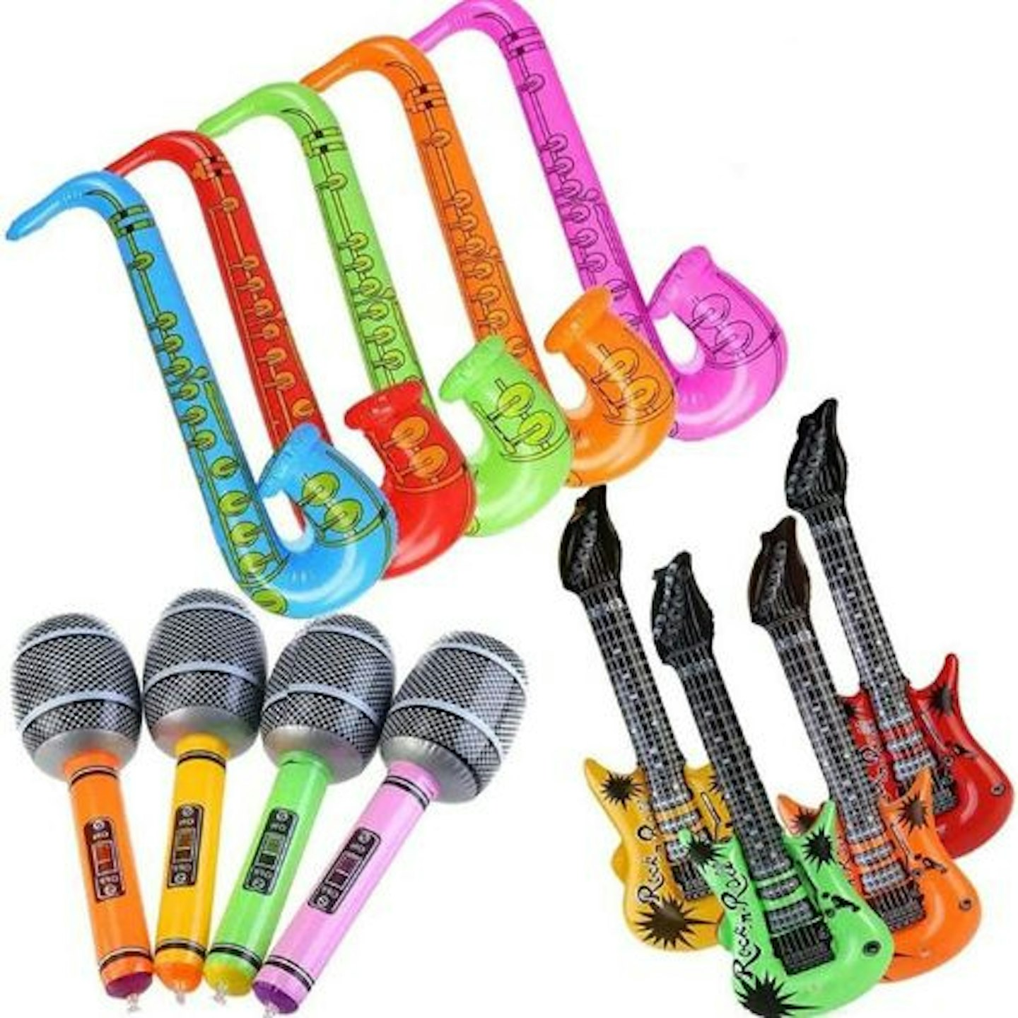 Yojoloin Jumbo 12PCS Inflatable Instruments