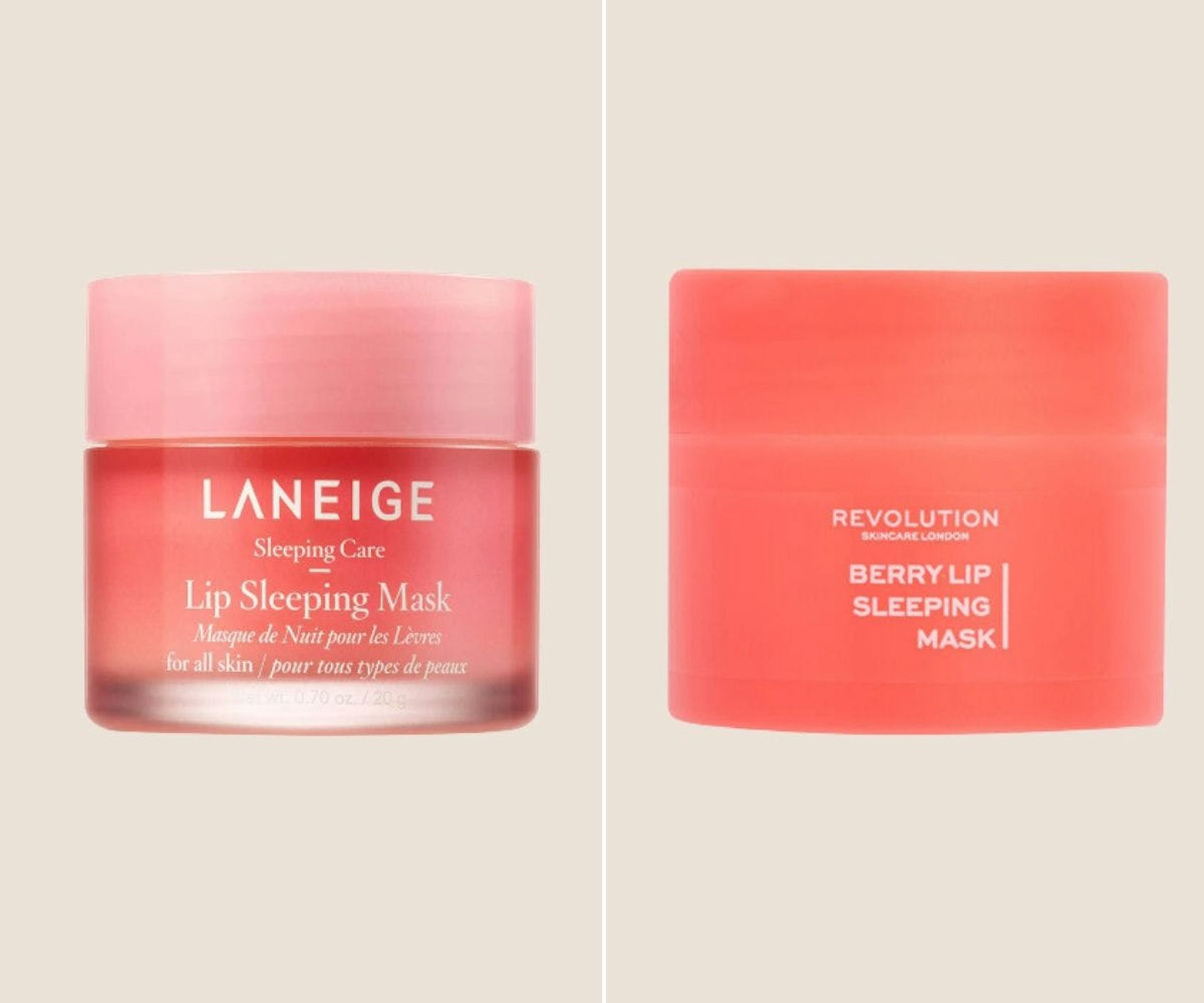 Laneige Lip Sleeping Mask & Revolution Berry Lip Sleeping Mask