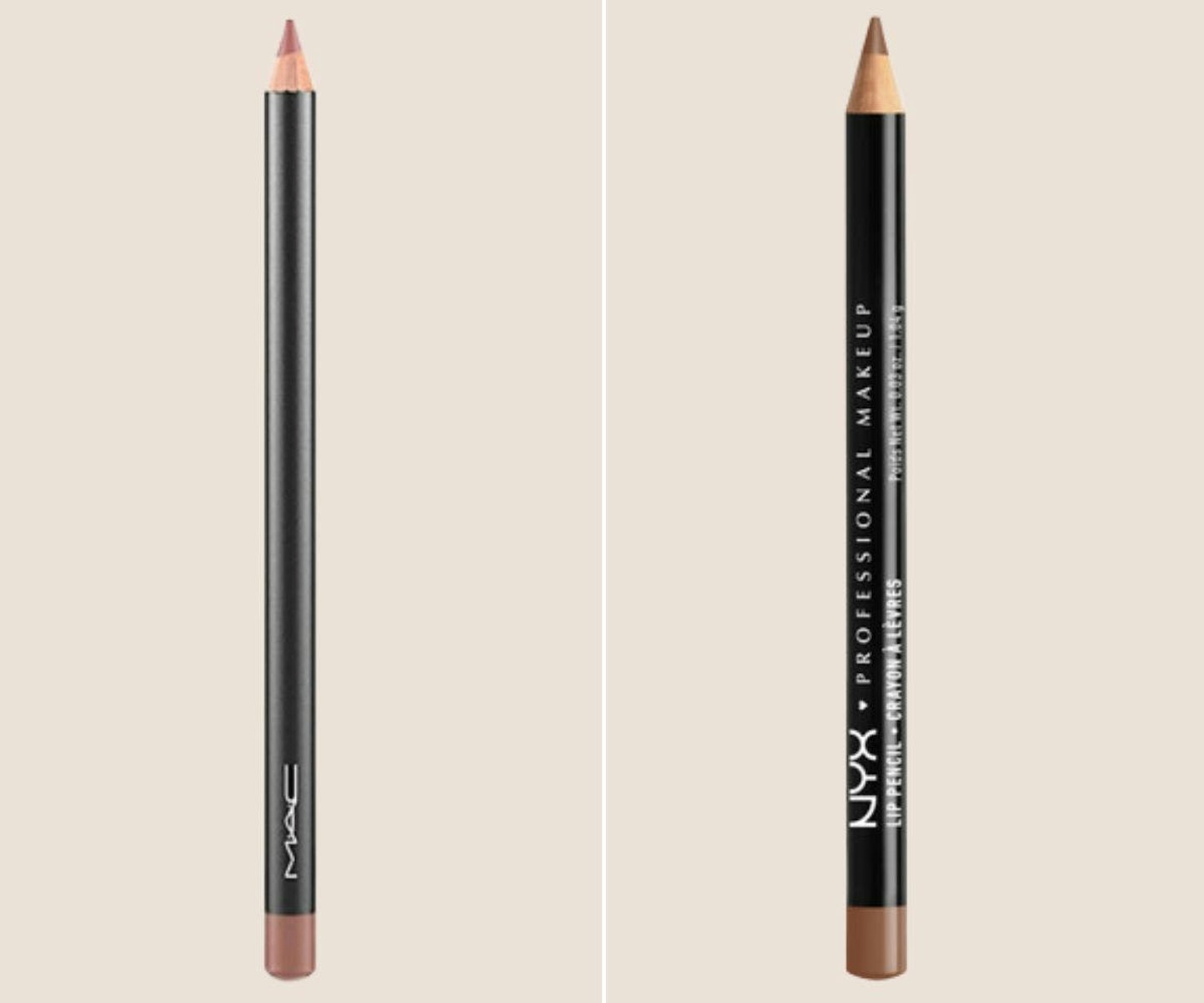 MAC Lip Pencil & NYX Lip Pencil